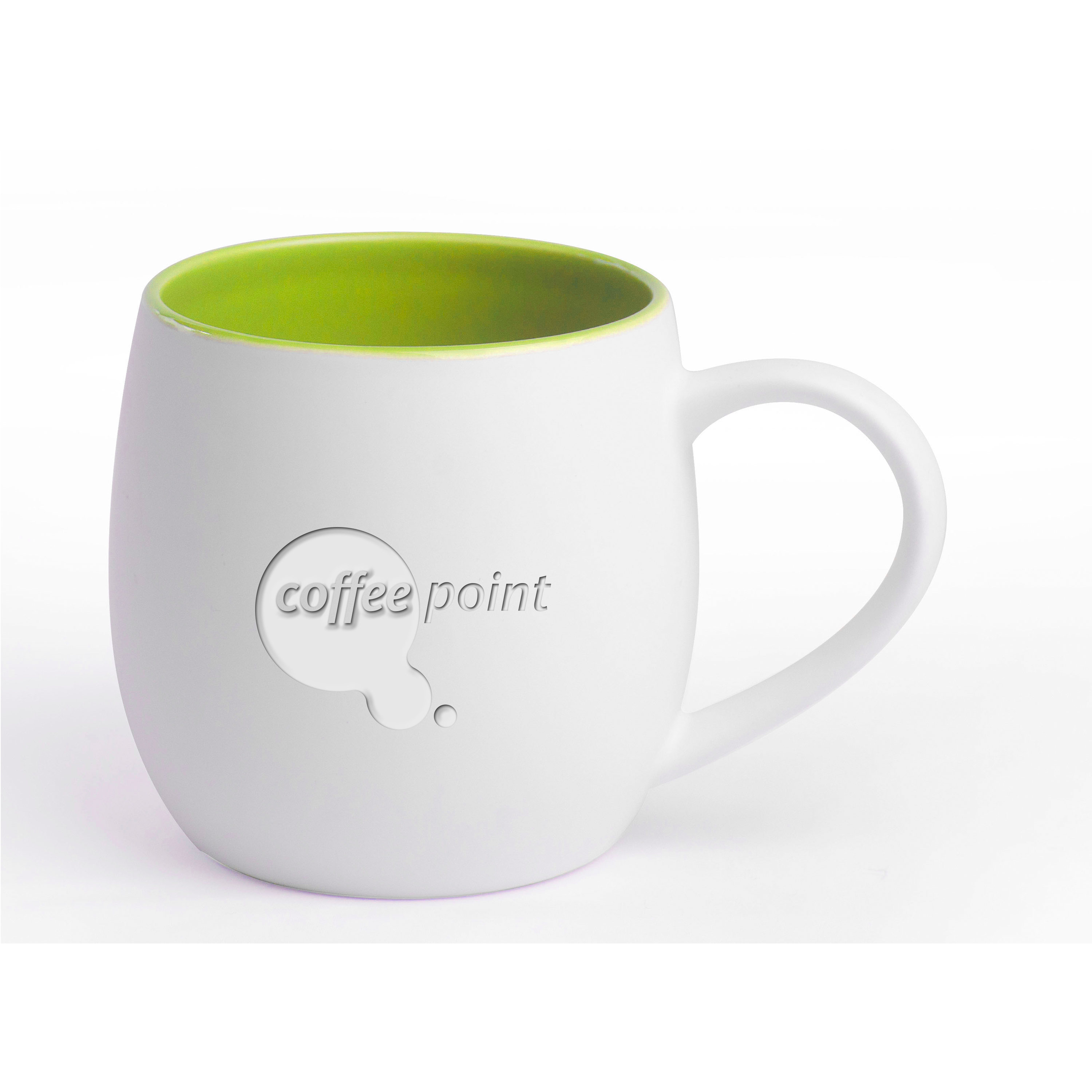 Picture of 12 oz White Quartz Tea & Coffee Mug -Printed