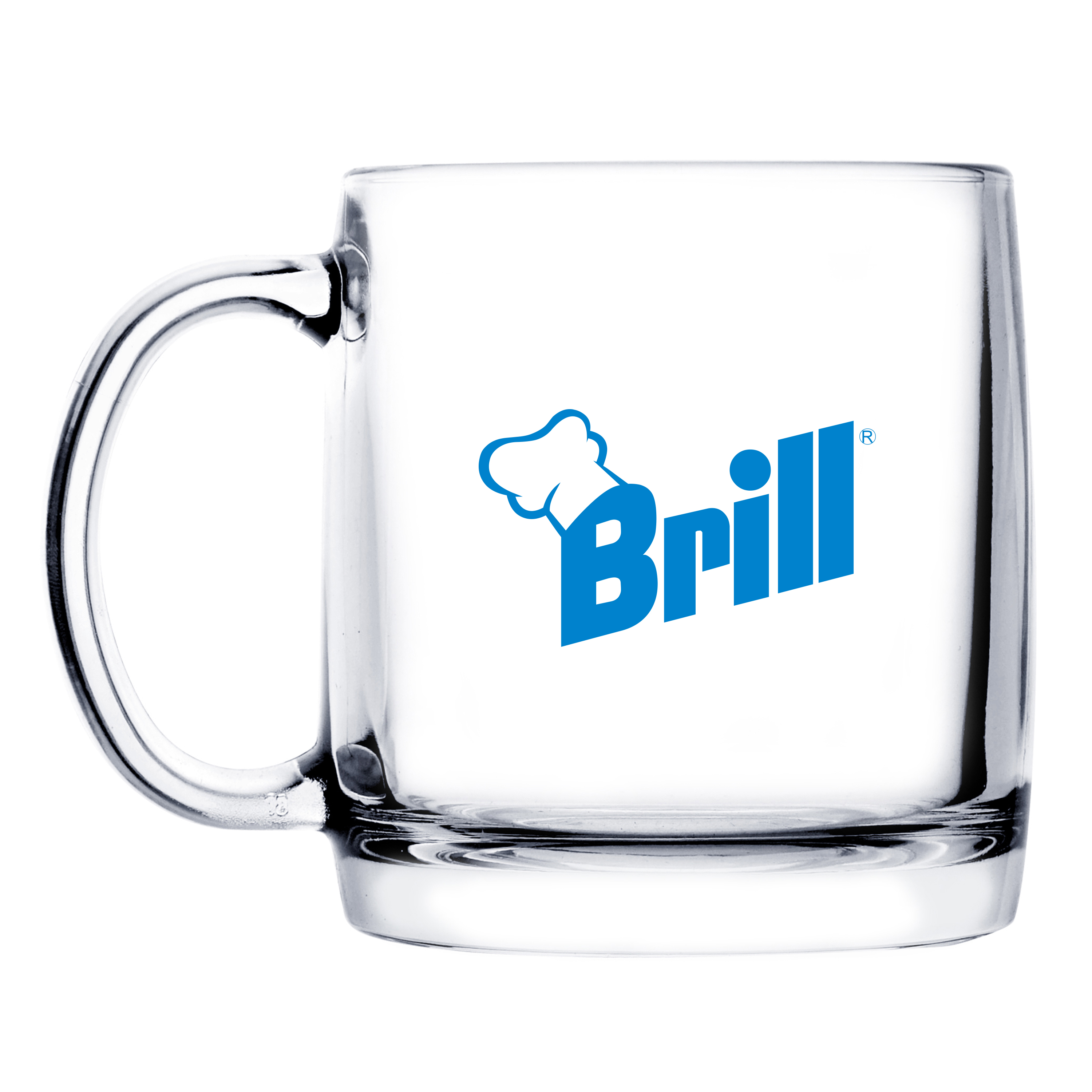 Picture of 13 oz Glass Coffee Mug (Screen Printed)