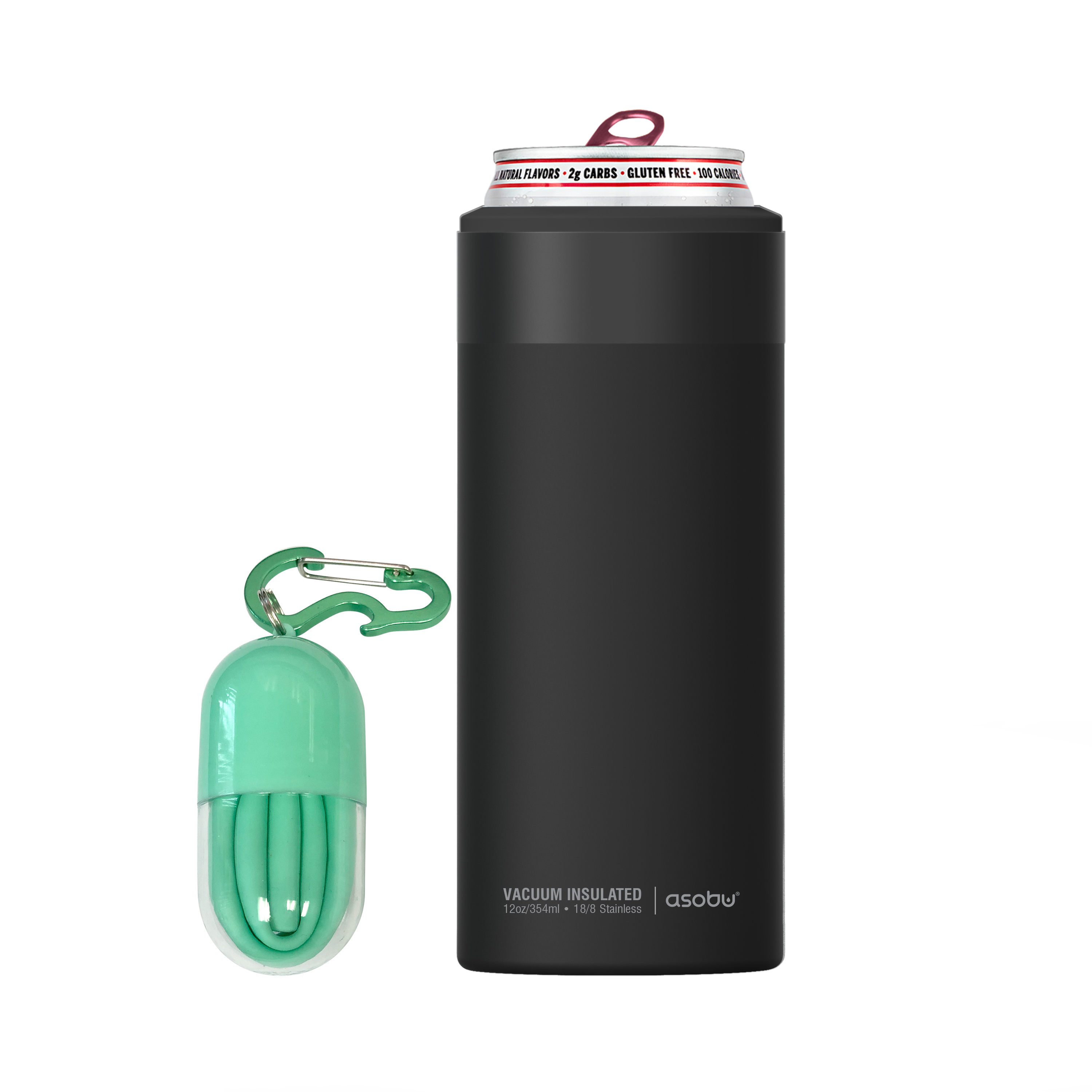 Picture of 12 oz Asobu Insulated Slim Can Cooler