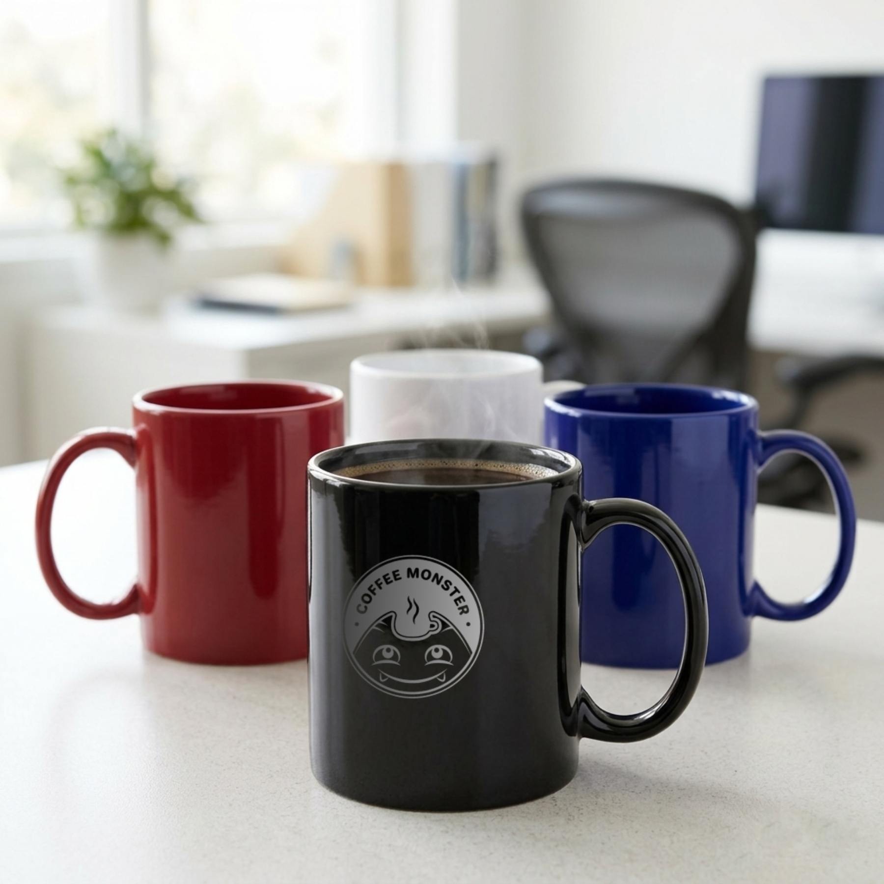 Picture of 11 oz "C" Handle Mug (Deep Etched)