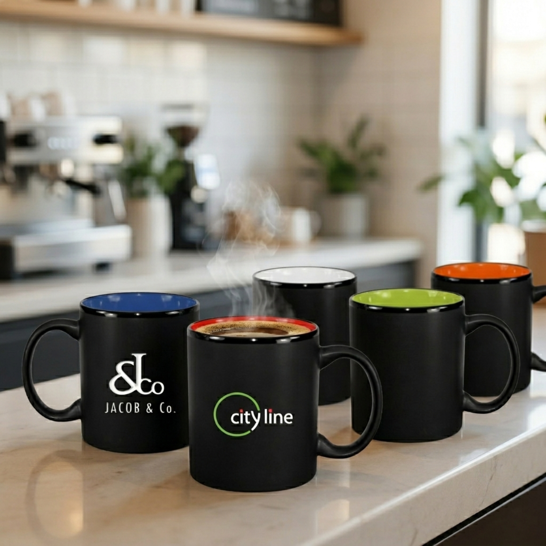 Picture of 12 oz Two Tone Ceramic Mug
