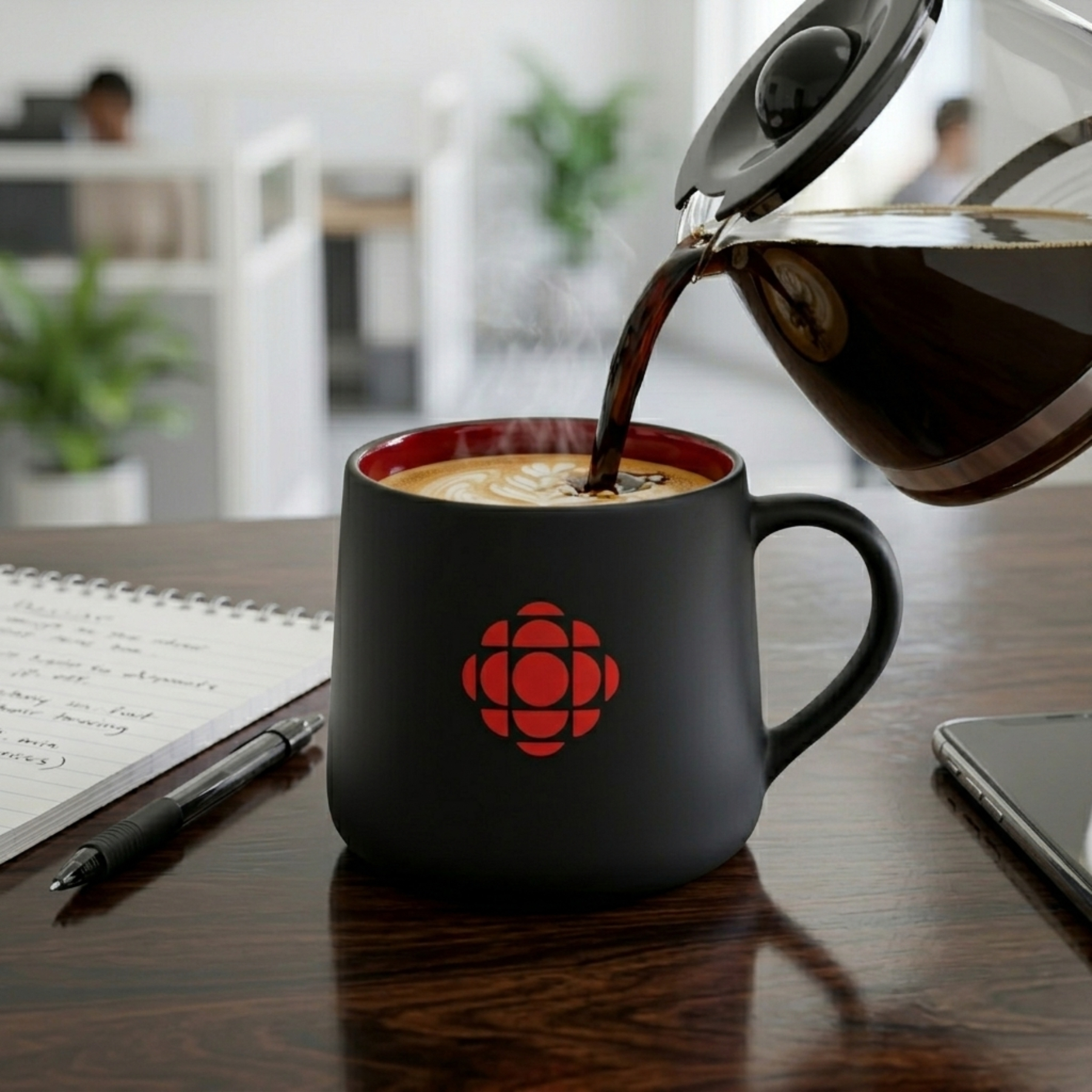 Picture of 12 oz The Black Onyx Mug (Screen Printed)