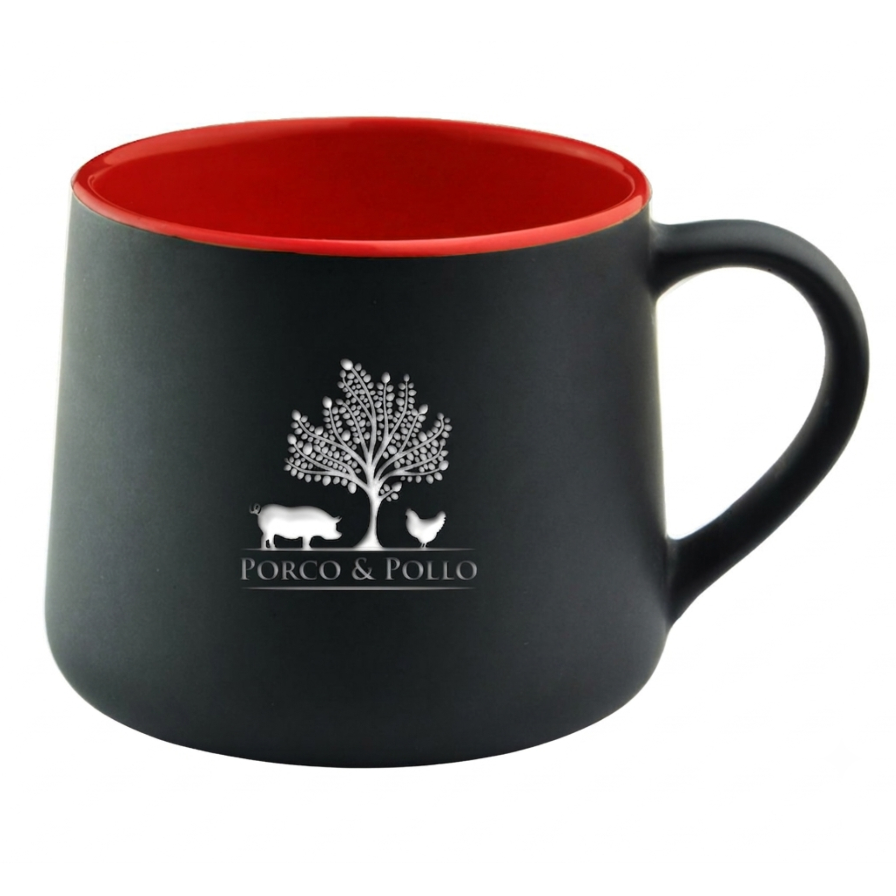 Picture of 12 oz The Black Onyx Mug (Screen Printed)