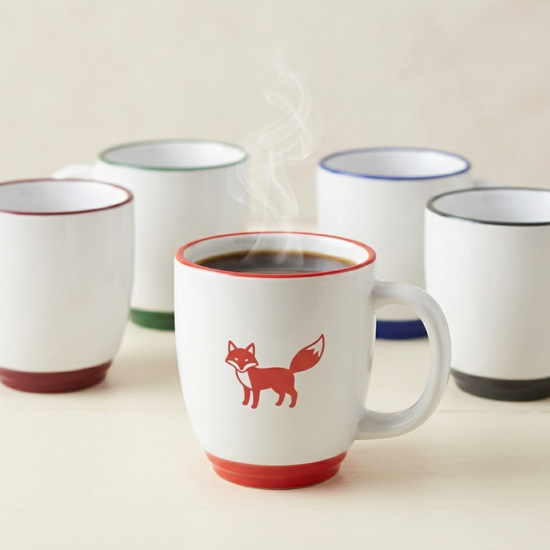Picture of 12 oz Trim Tone Mug (Screen Printed)