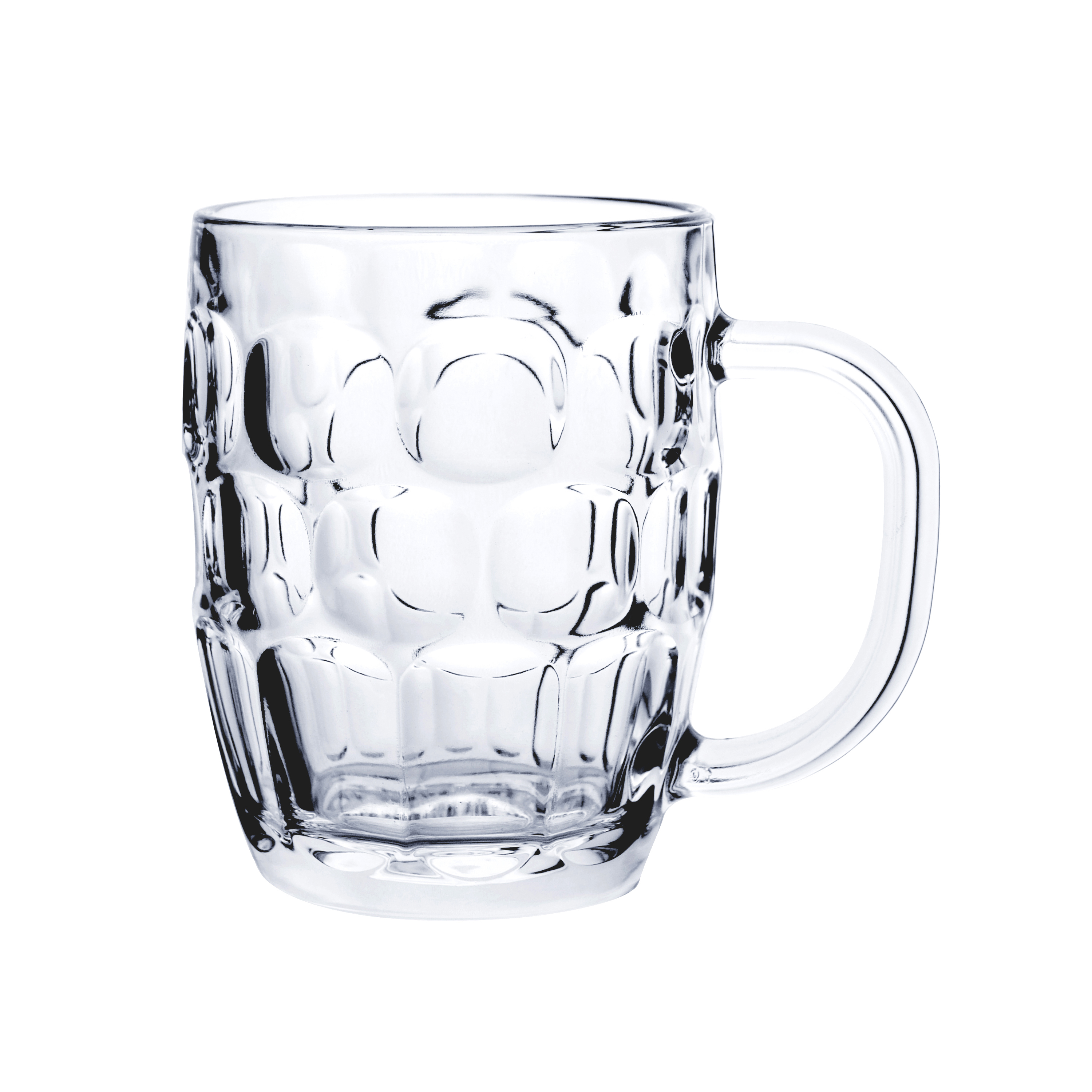 Picture of 20 oz Glass Barrel Beer Mug (Screen Printed)