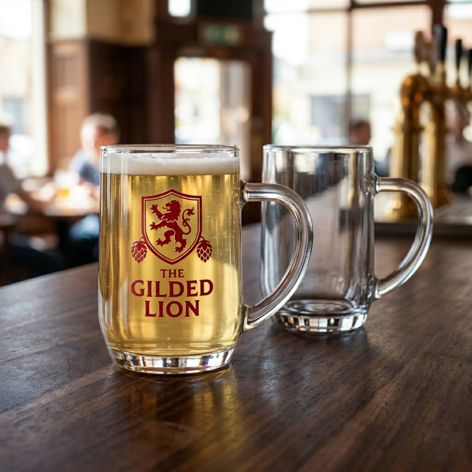 Picture of 19.25 oz Glass Beer Mug (Screen Printed)