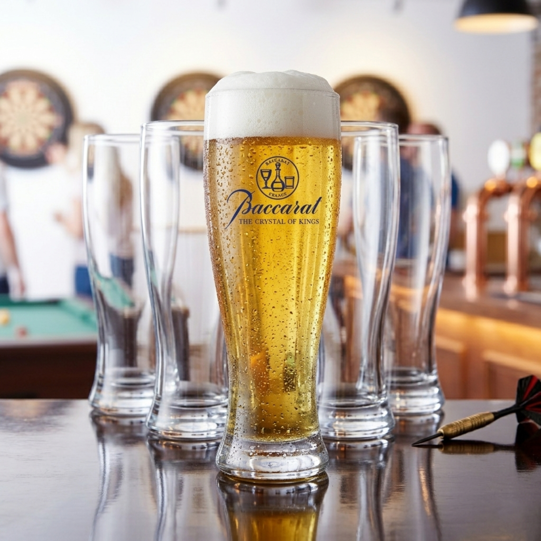 Picture of 16 oz Pilsner Glass (Screen Printed)
