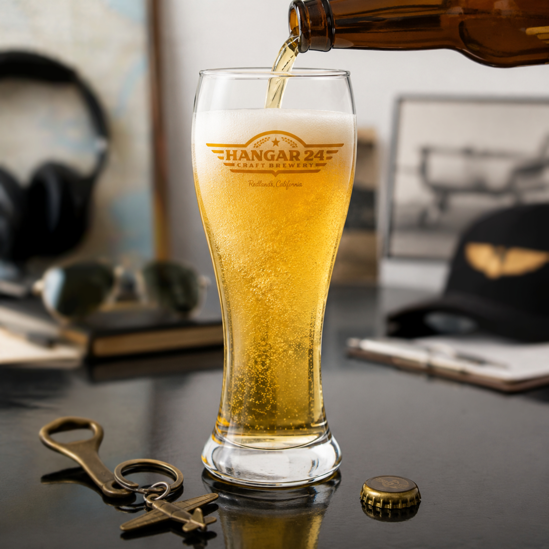 Picture of 23 oz Pilsner Selection Standard Pilsner Glass (Screen Printed)
