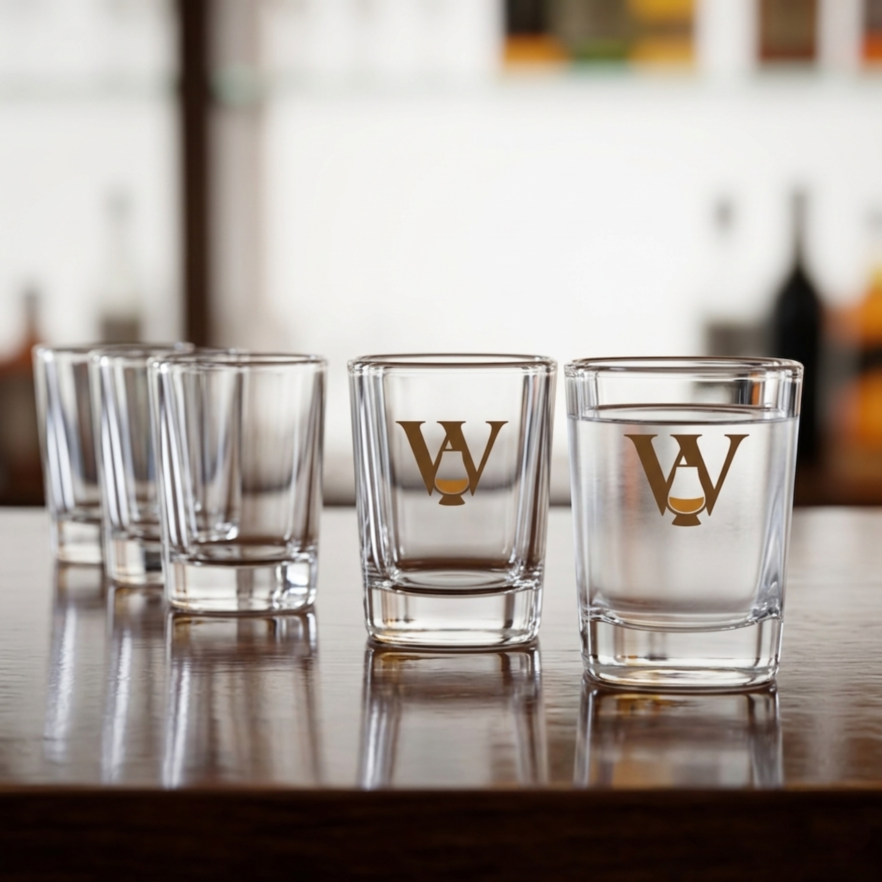 Picture of 2.5 oz Shooter Selection Square Shot Glass (Screen Printed)