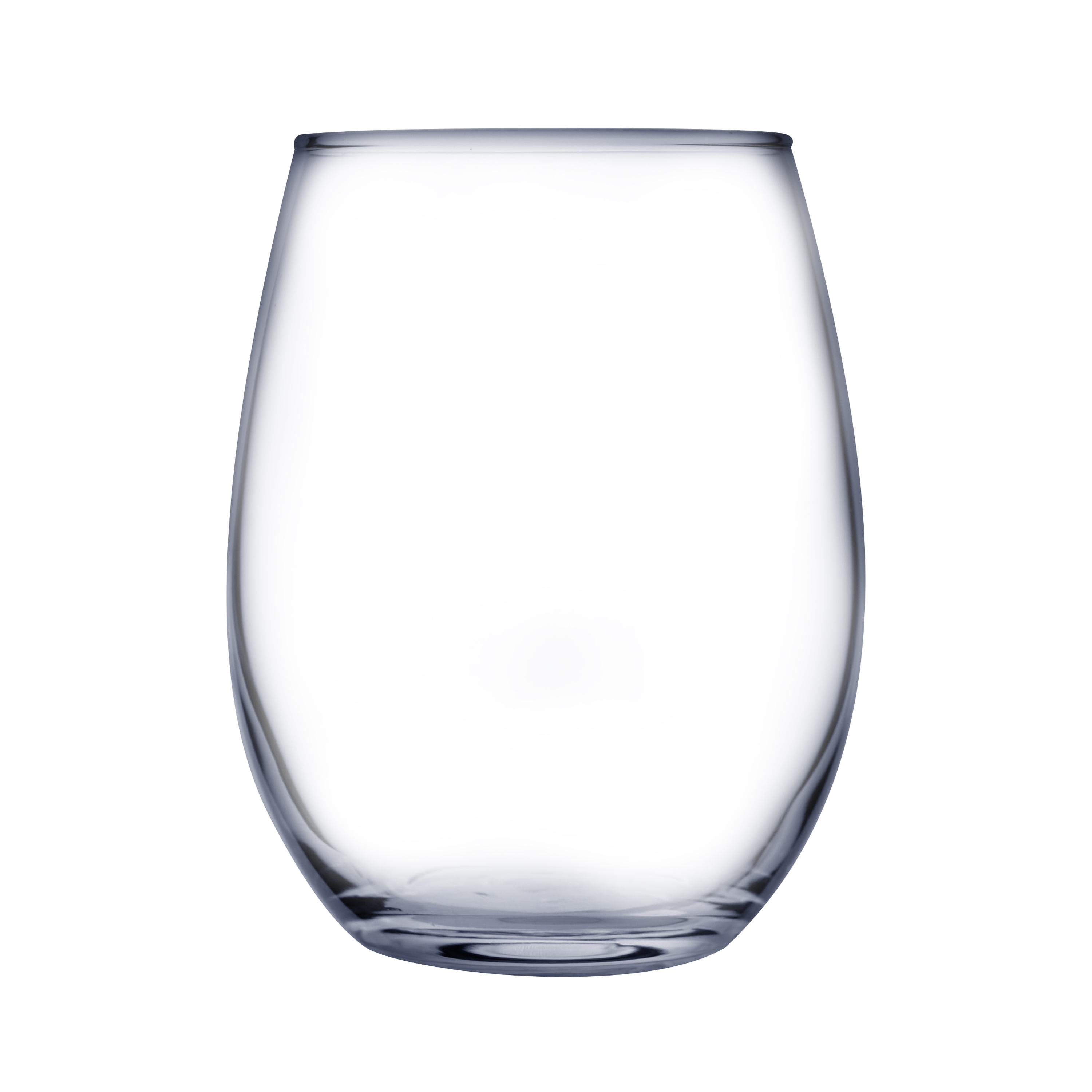 Picture of 17 oz Stemless White Wine Glass (Screen Printed)