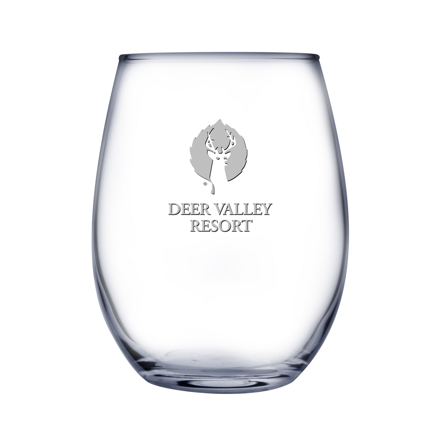 Picture of 17 oz Stemless White Wine Glass (Screen Printed)
