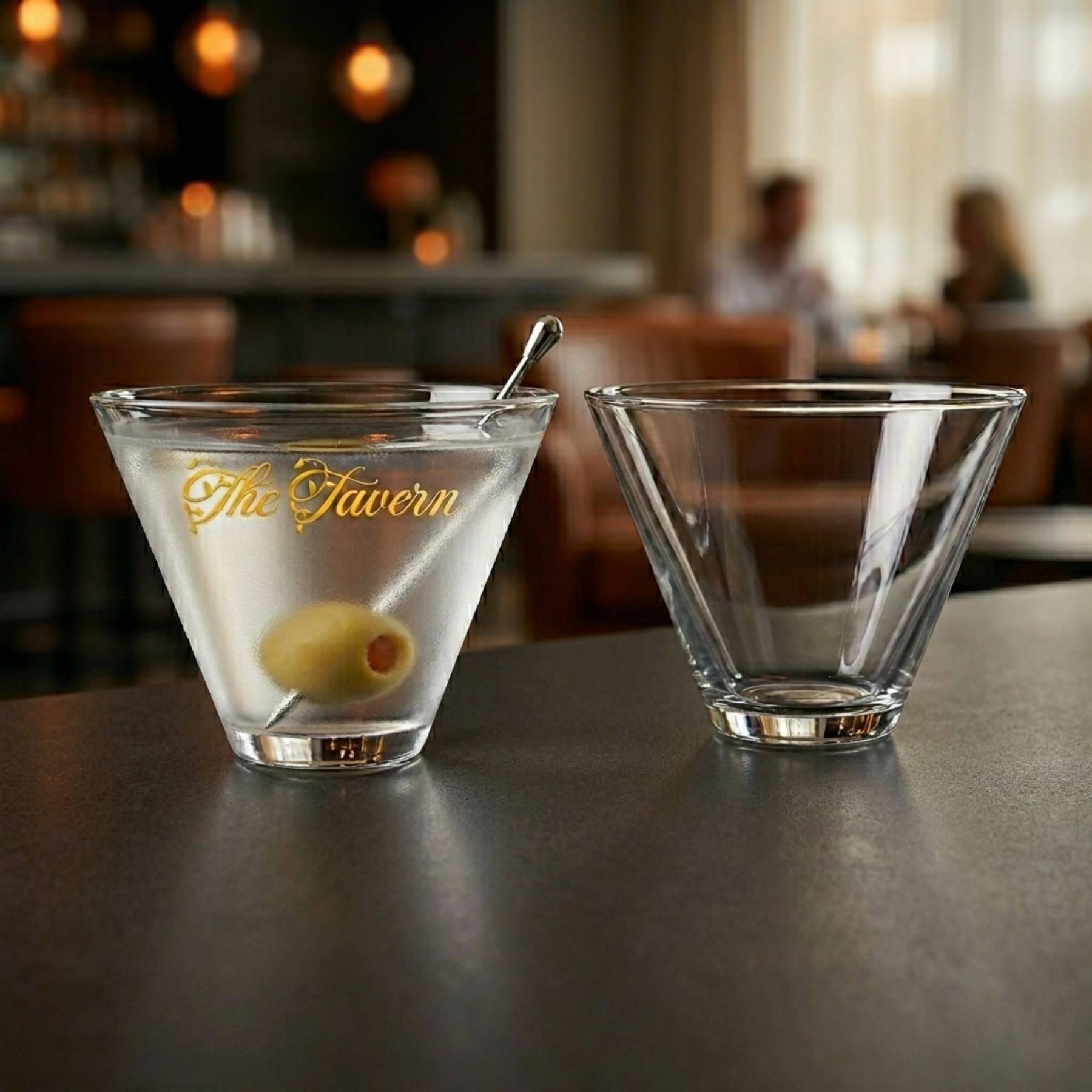 Picture of 13.5 oz Stemless Martini Glass (Screen Printed)