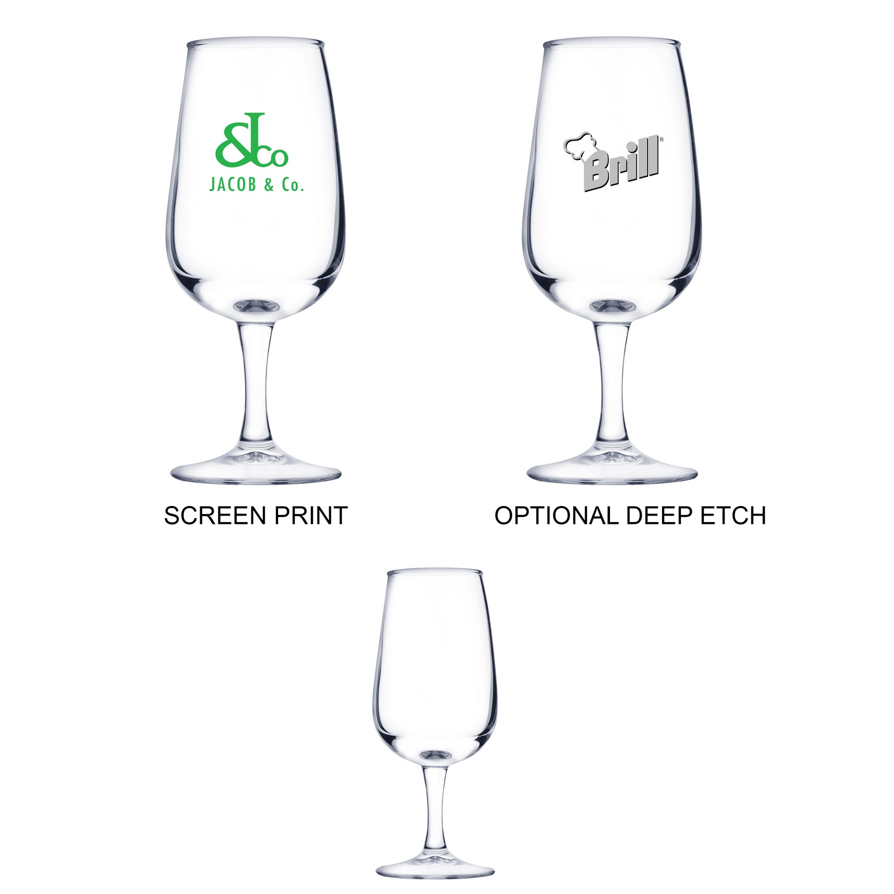 Picture of 4 oz Wine Glass (Screen Print)