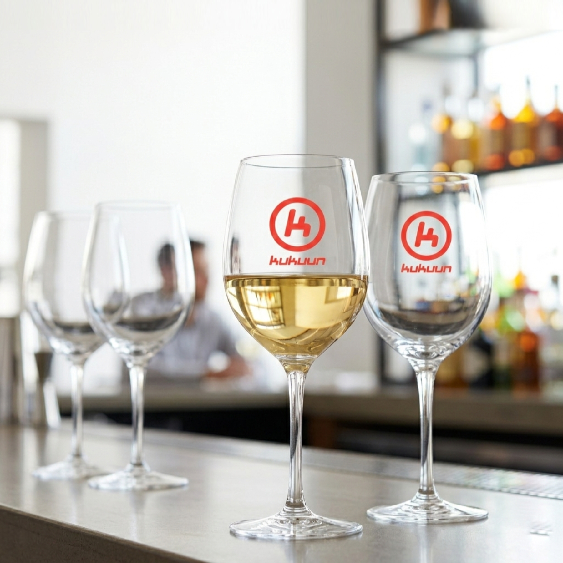 Picture of 12 oz Wine Glass (Screen Printed)