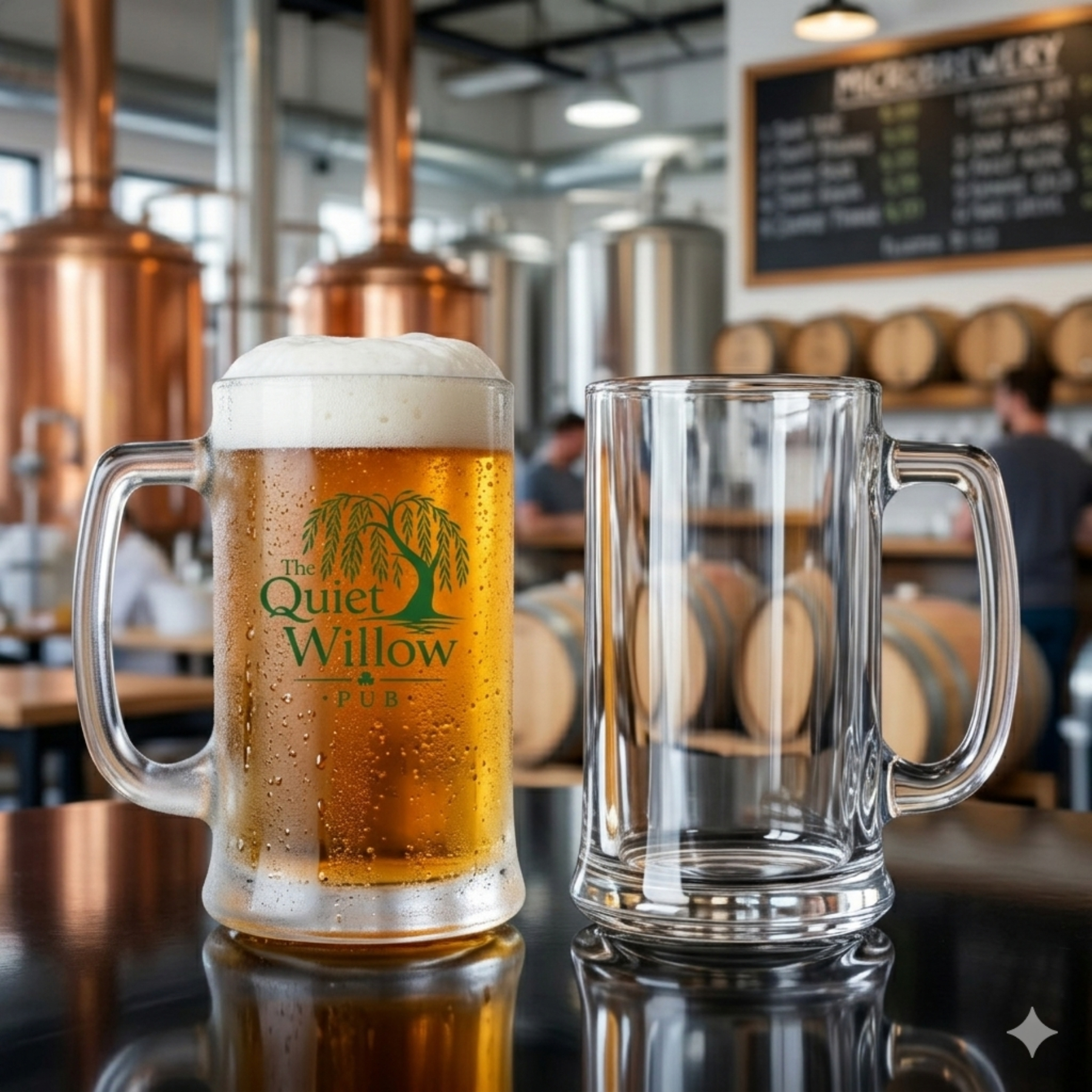 Picture of 15 oz Beer Mug (Screen Printed)