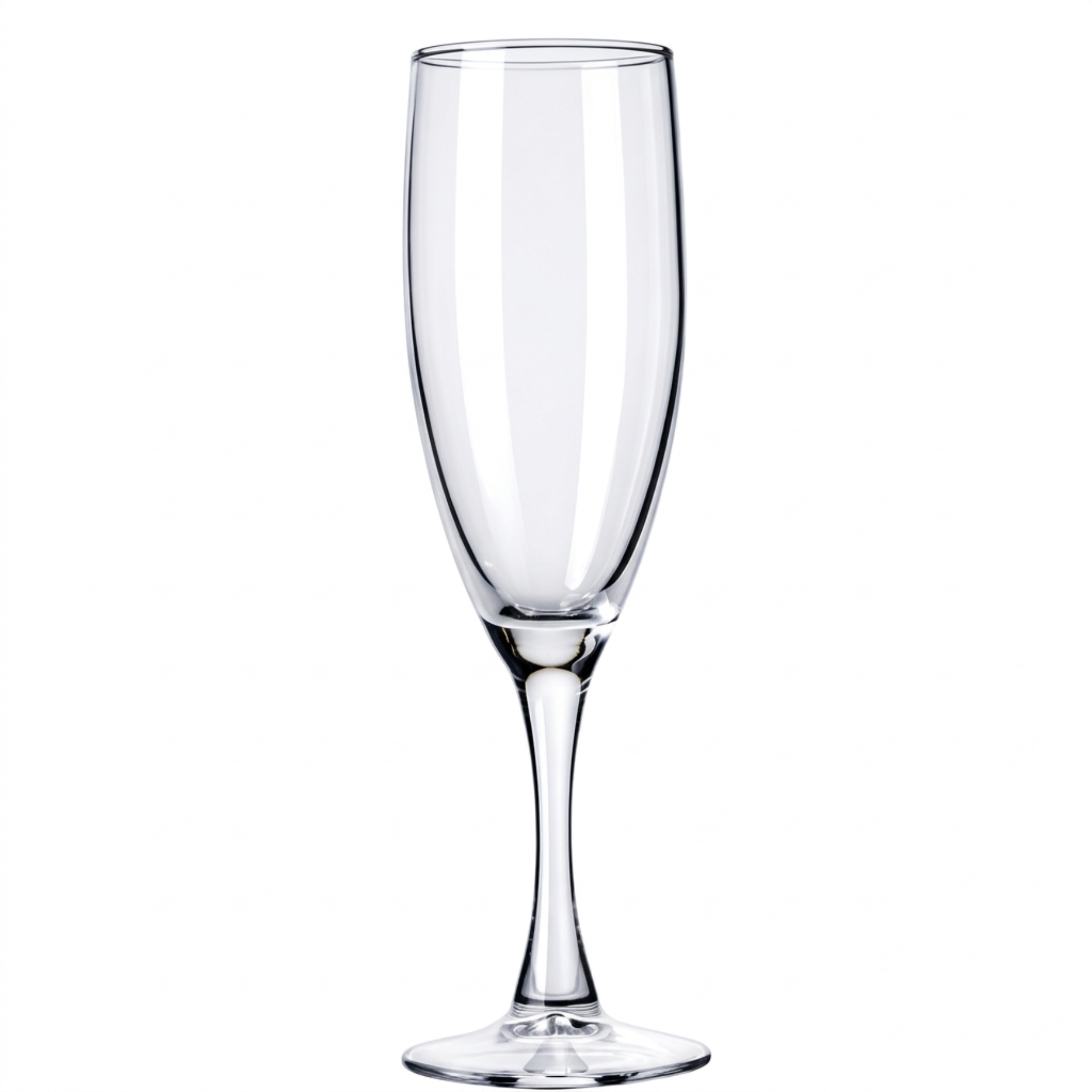 Picture of 5.75 oz Champagne Flute Glass with Tapered Stem (Screen Printed)