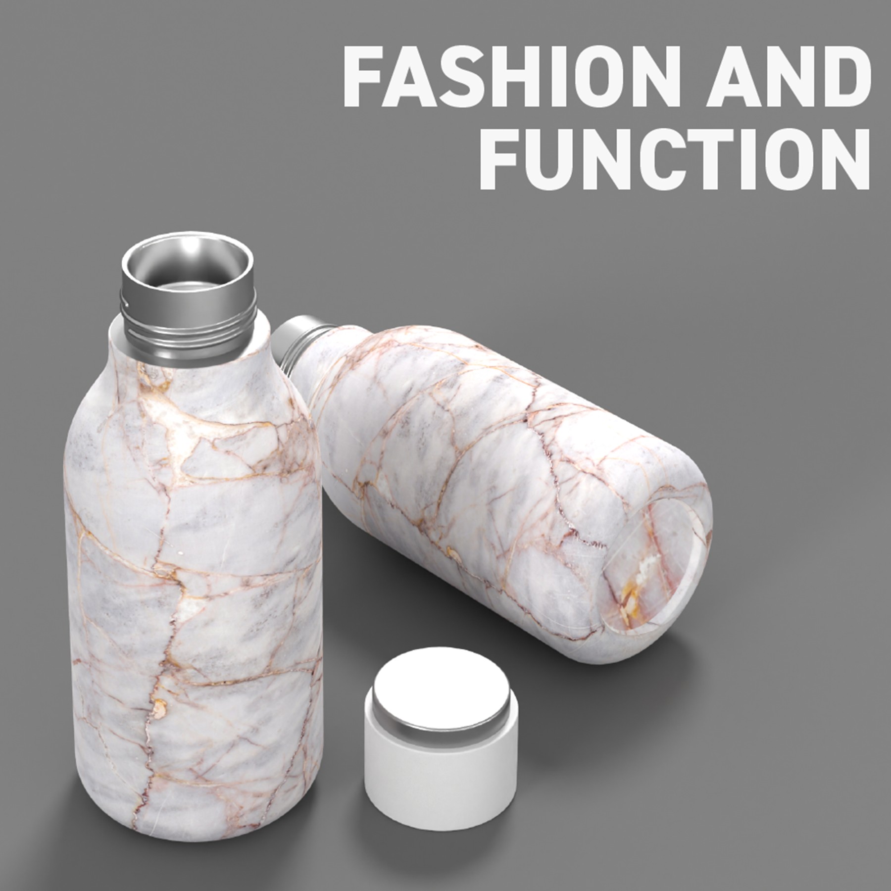 Picture of 16 oz Asobu Urban Vacuum Insulated Pattern Designed Bottle