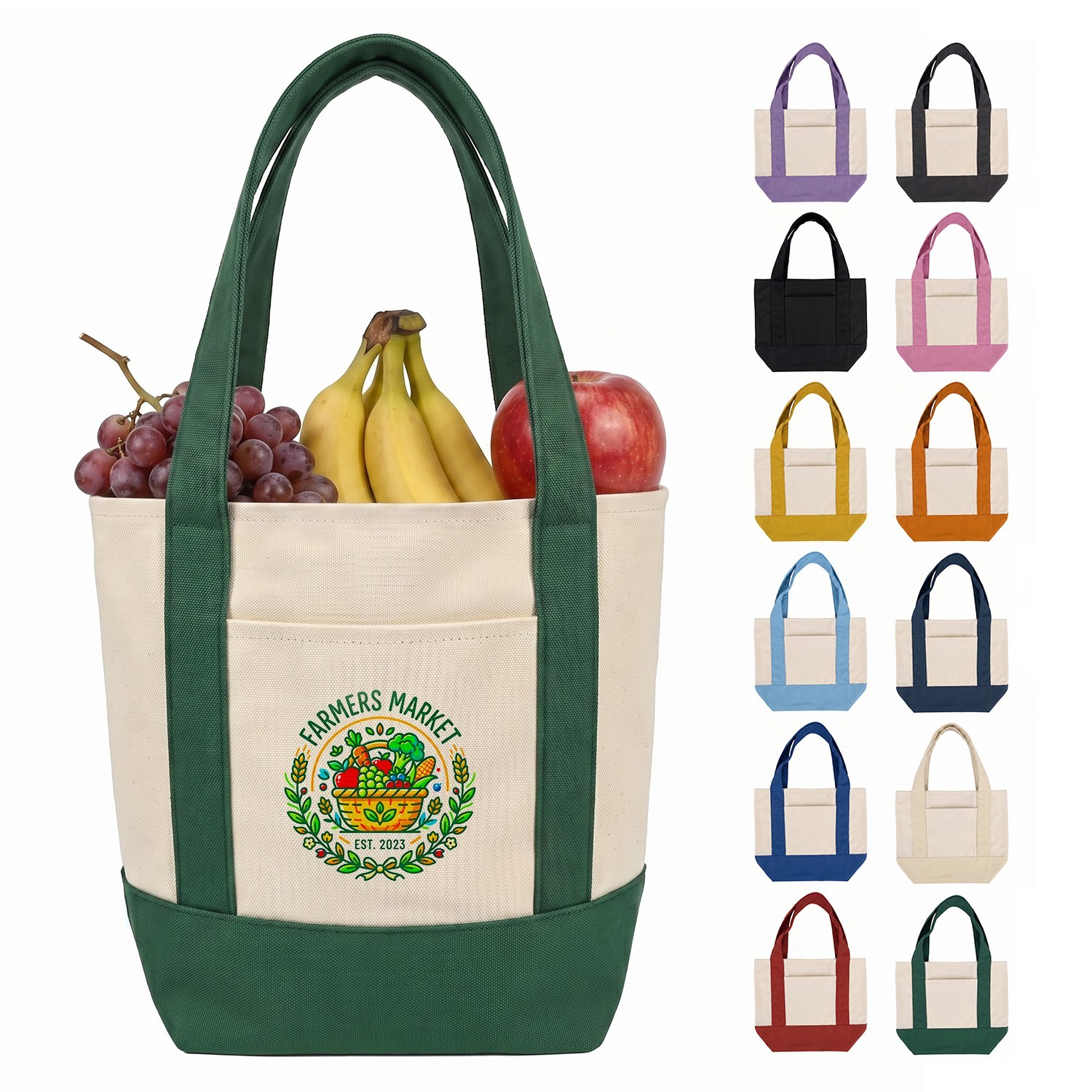 Picture of 14 Oz Mini Cotton Canvas Tote