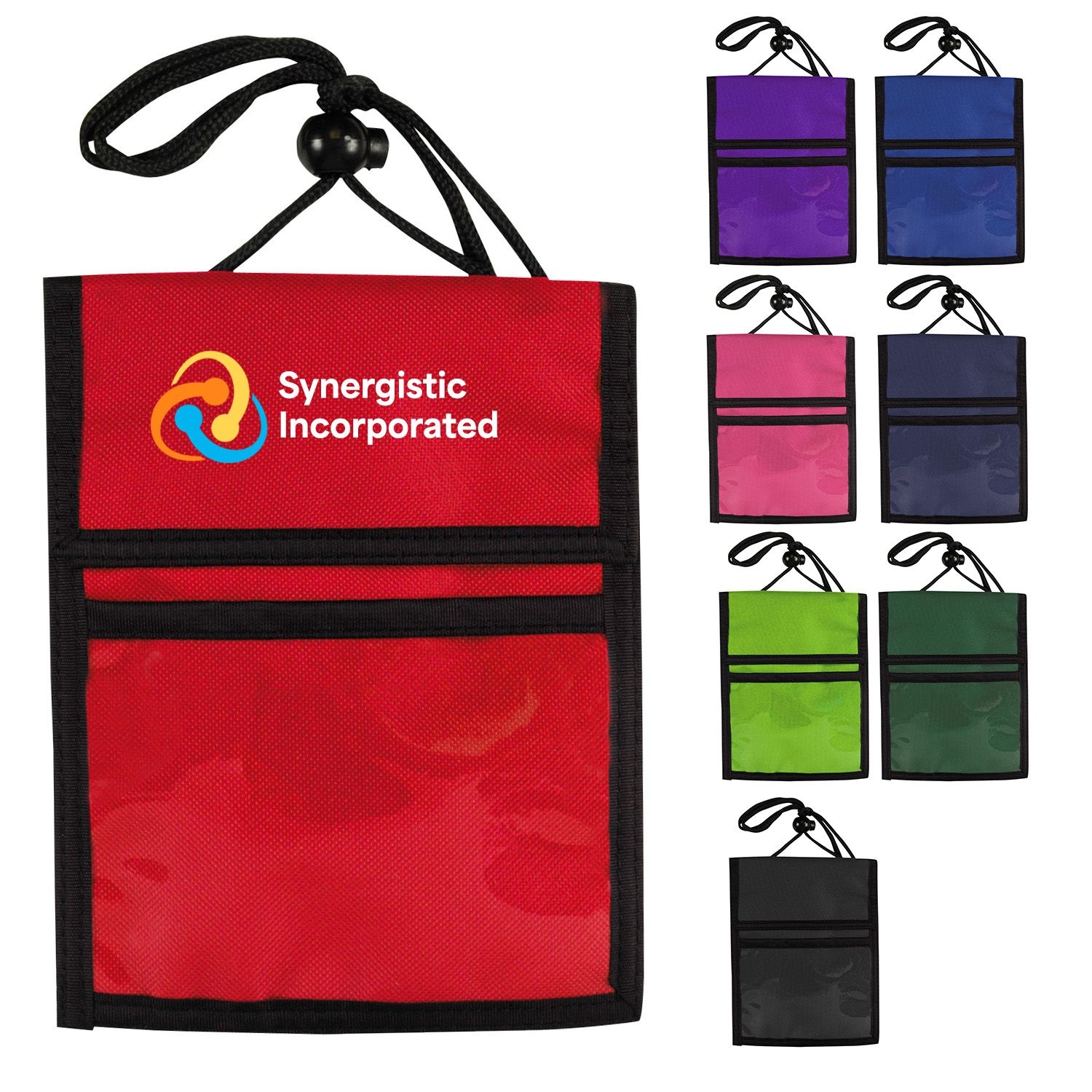 Picture of Multi-Pocket Badge Holder/Passport Pouch