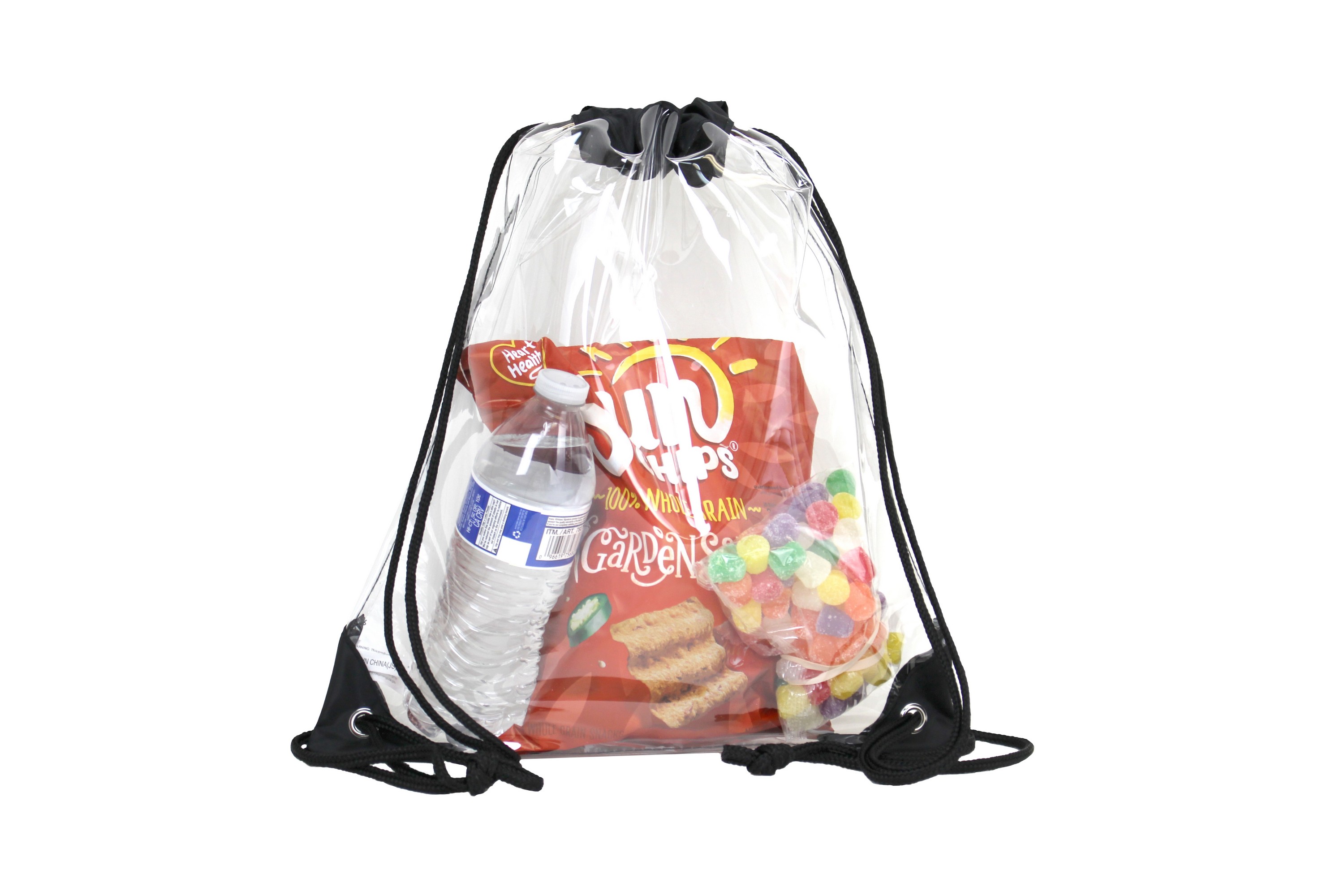 Picture of Clear Drawstring Backpack
