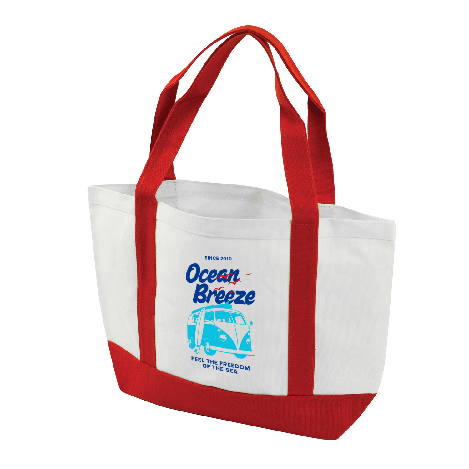Picture of White Cotton Boat Tote