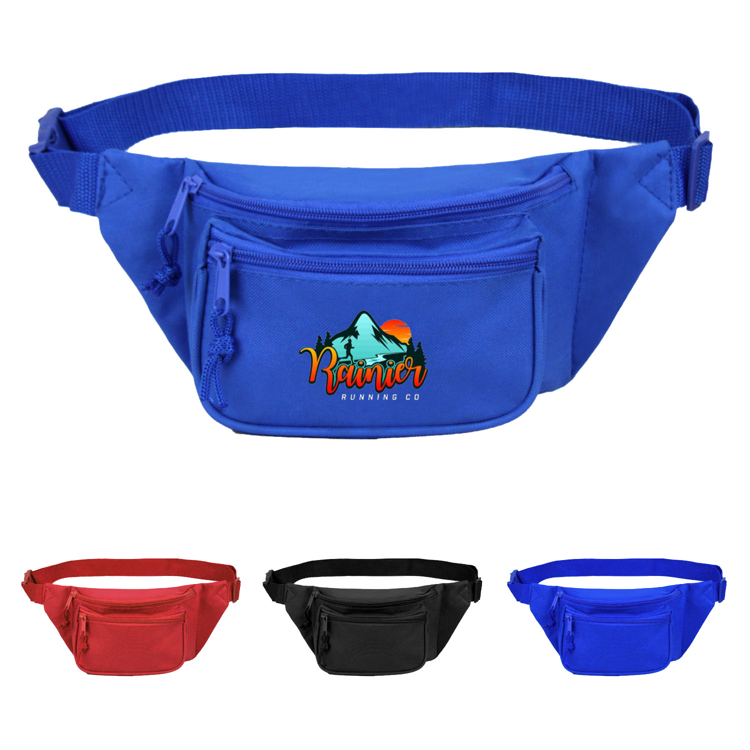 Picture of Deluxe 3 Pockets Fanny Pack