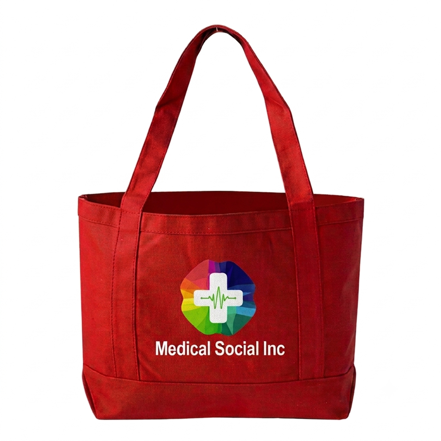 Picture of Cotton Canvas Open Boat Tote