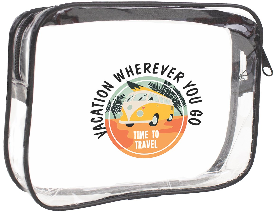 Picture of On The Go Clear Travel Pouch