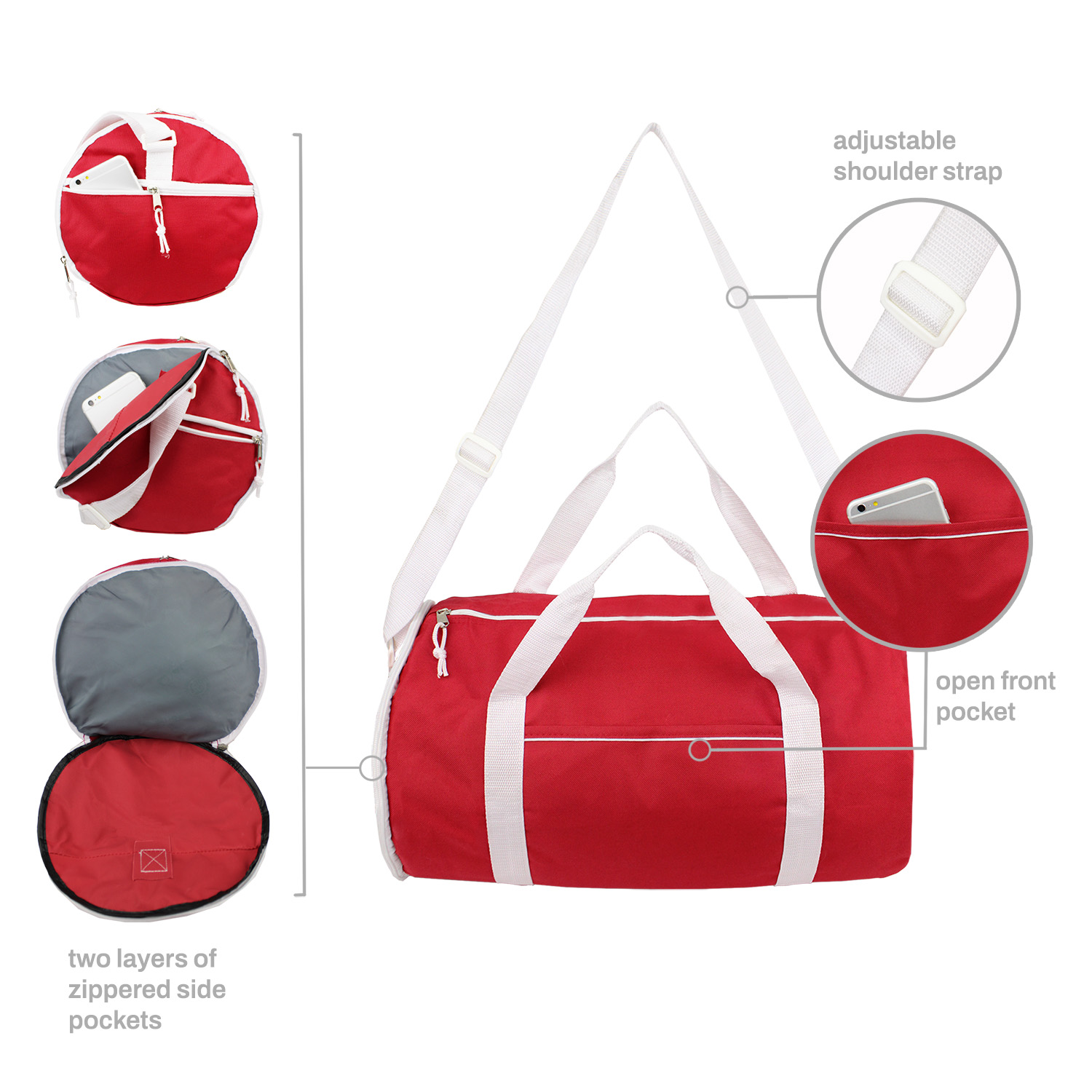 Picture of Two Tone Roll Bag