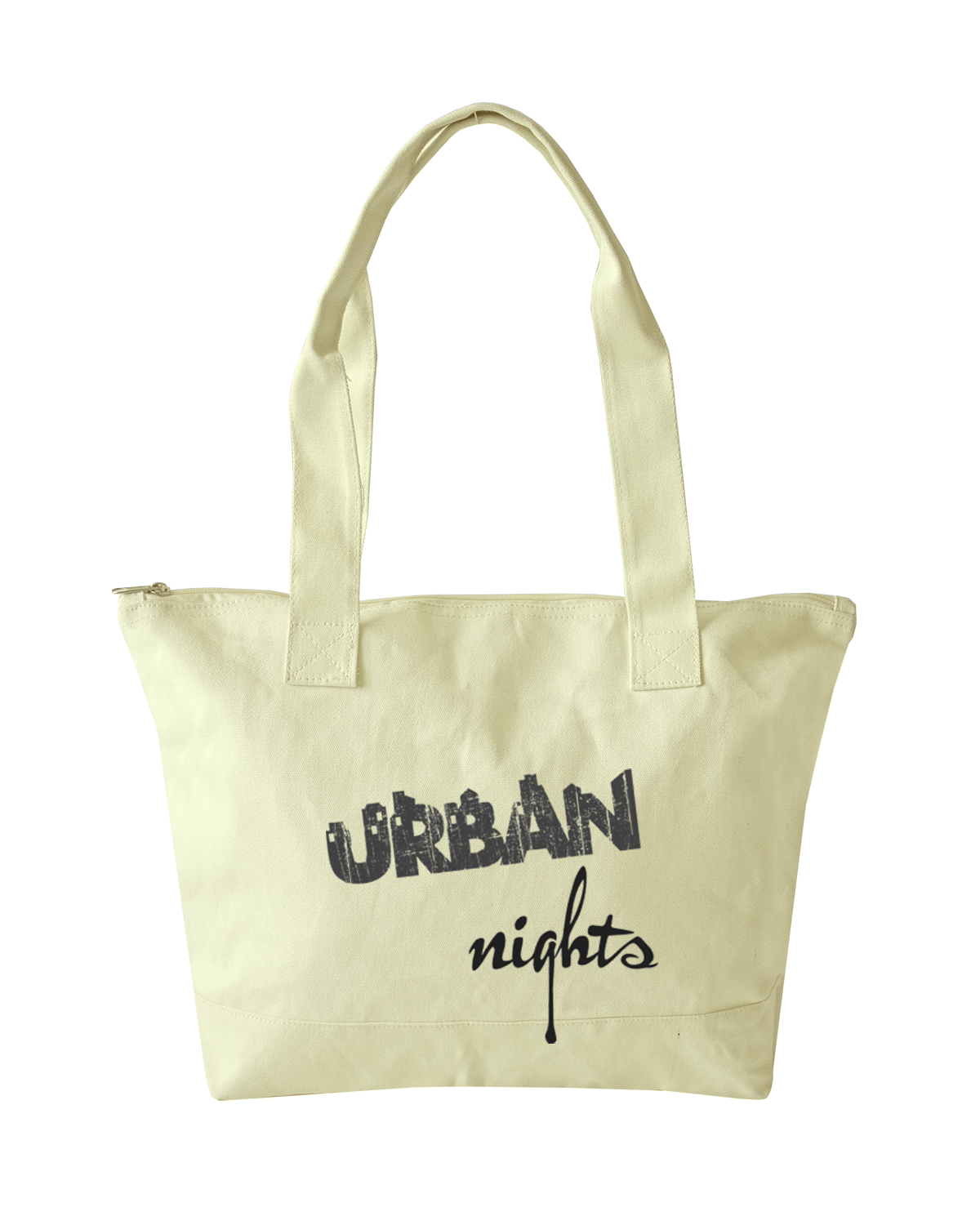 Picture of Cotton Canvas Zipper Tote