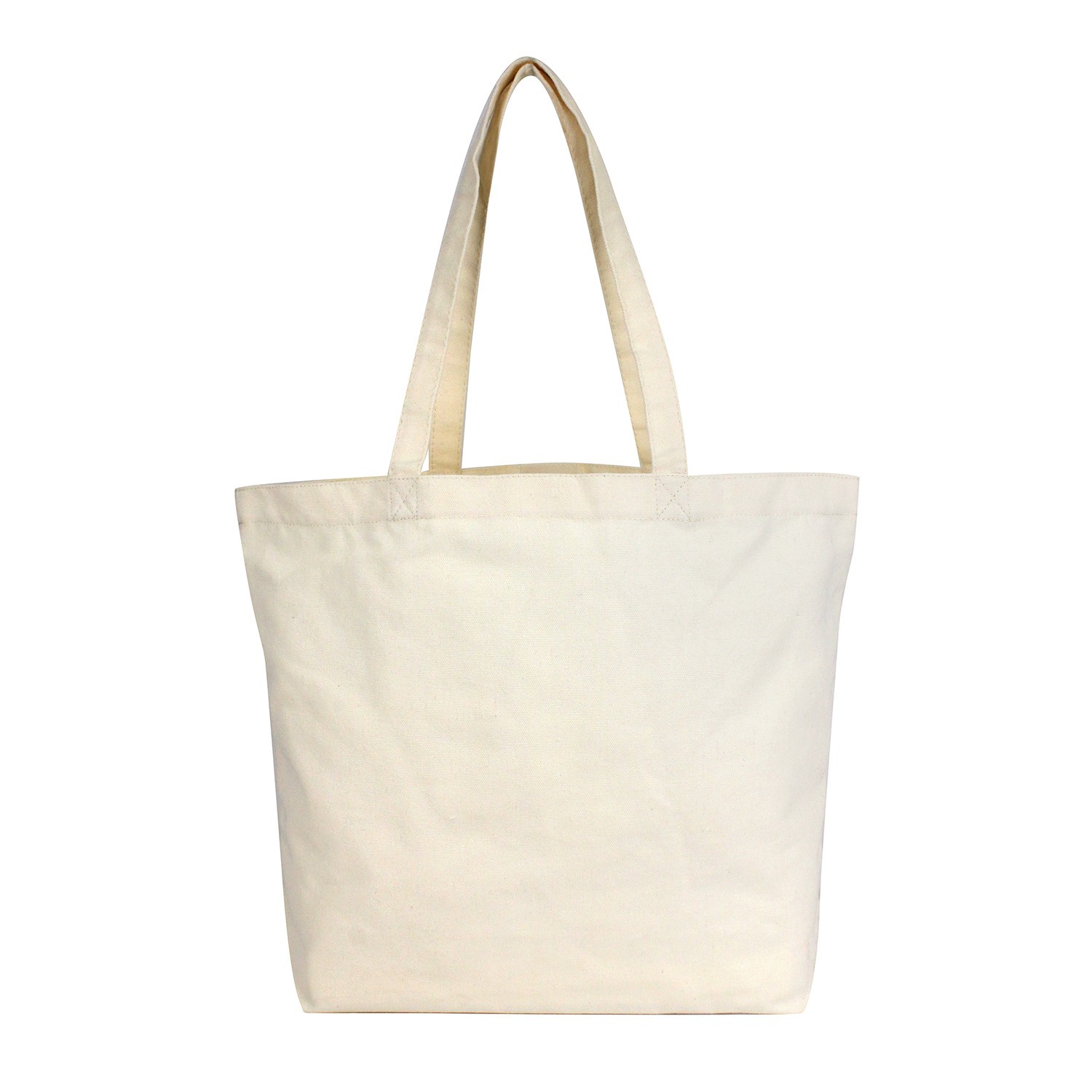Picture of Cotton Canvas Tote With Hook/Loop Closure