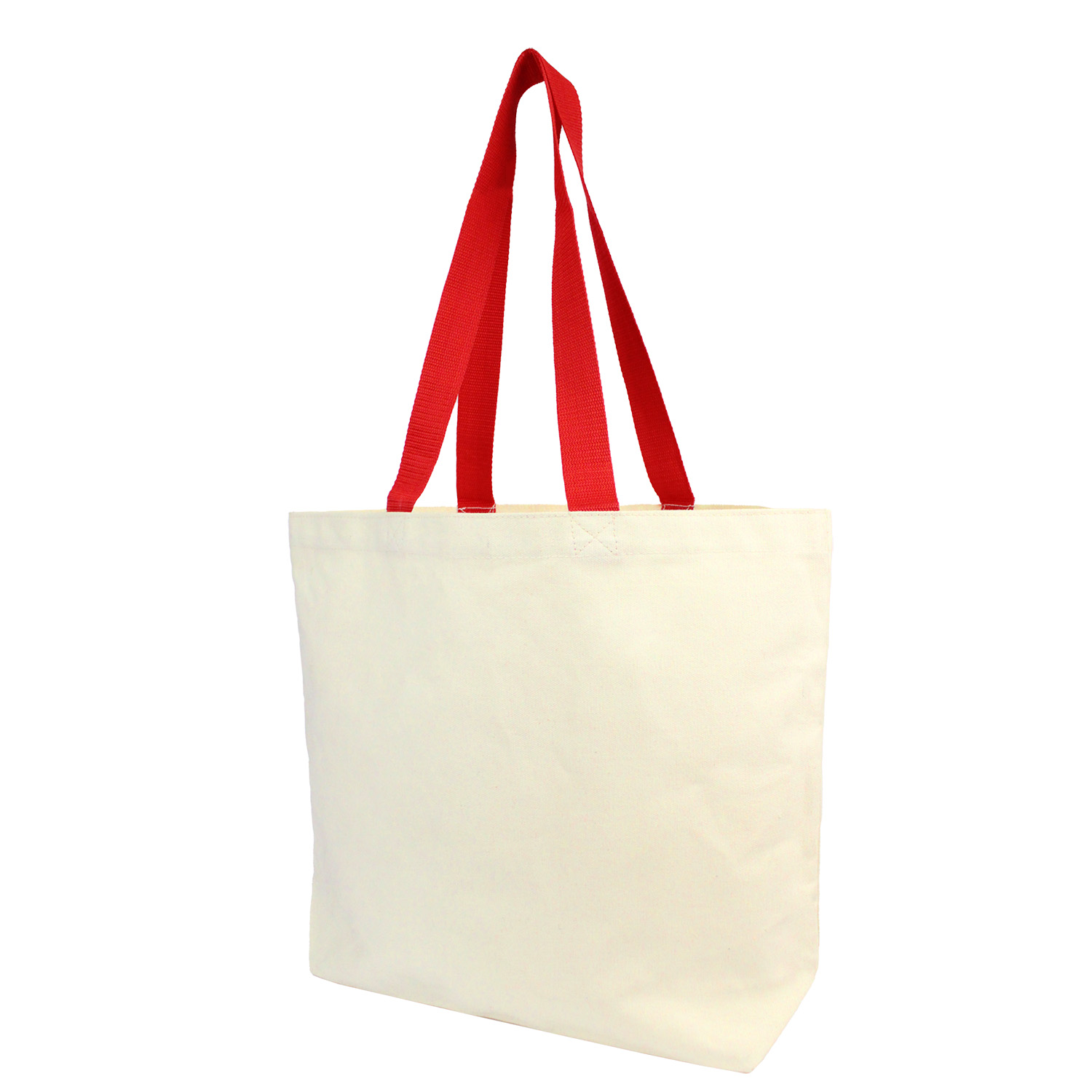 Picture of Color Handles Cotton Open Tote