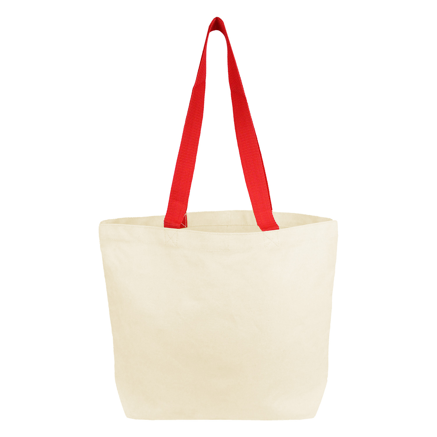 Picture of Color Handles Cotton Open Tote