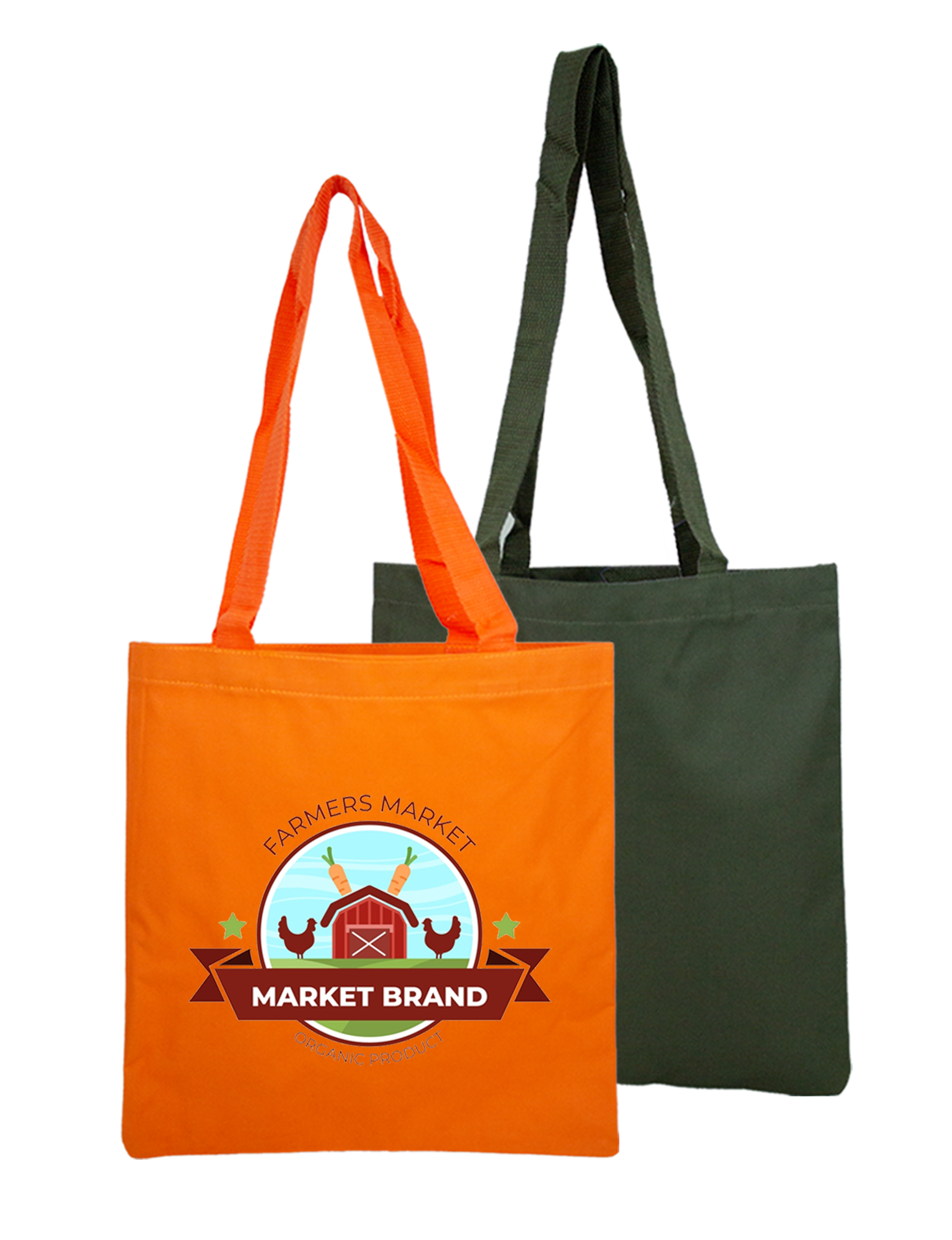 Picture of Basic 600 Denier Tote Custom Only 1000PC MIN