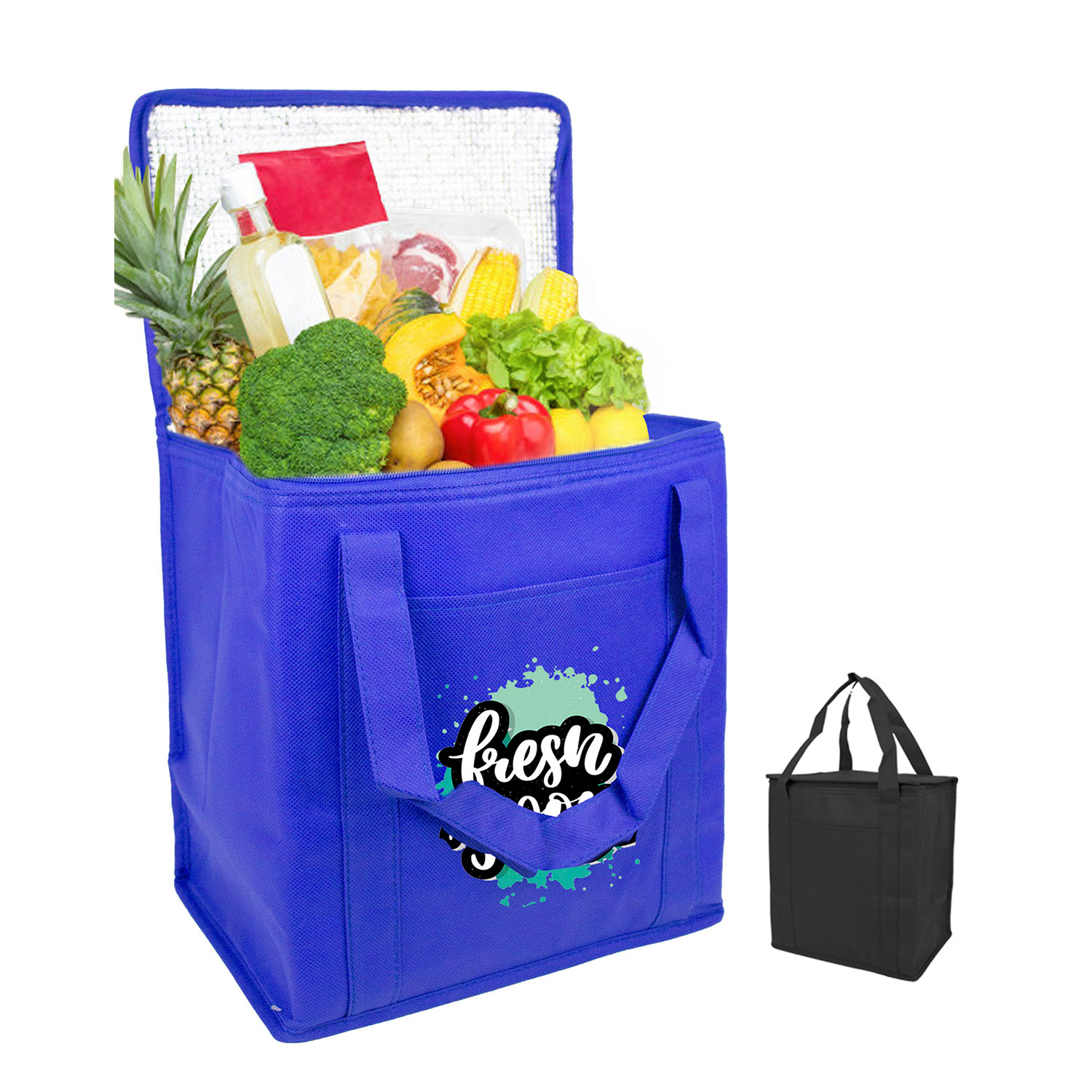 Picture of Large Hot/Cold Foil Lined Non-Woven Cooler