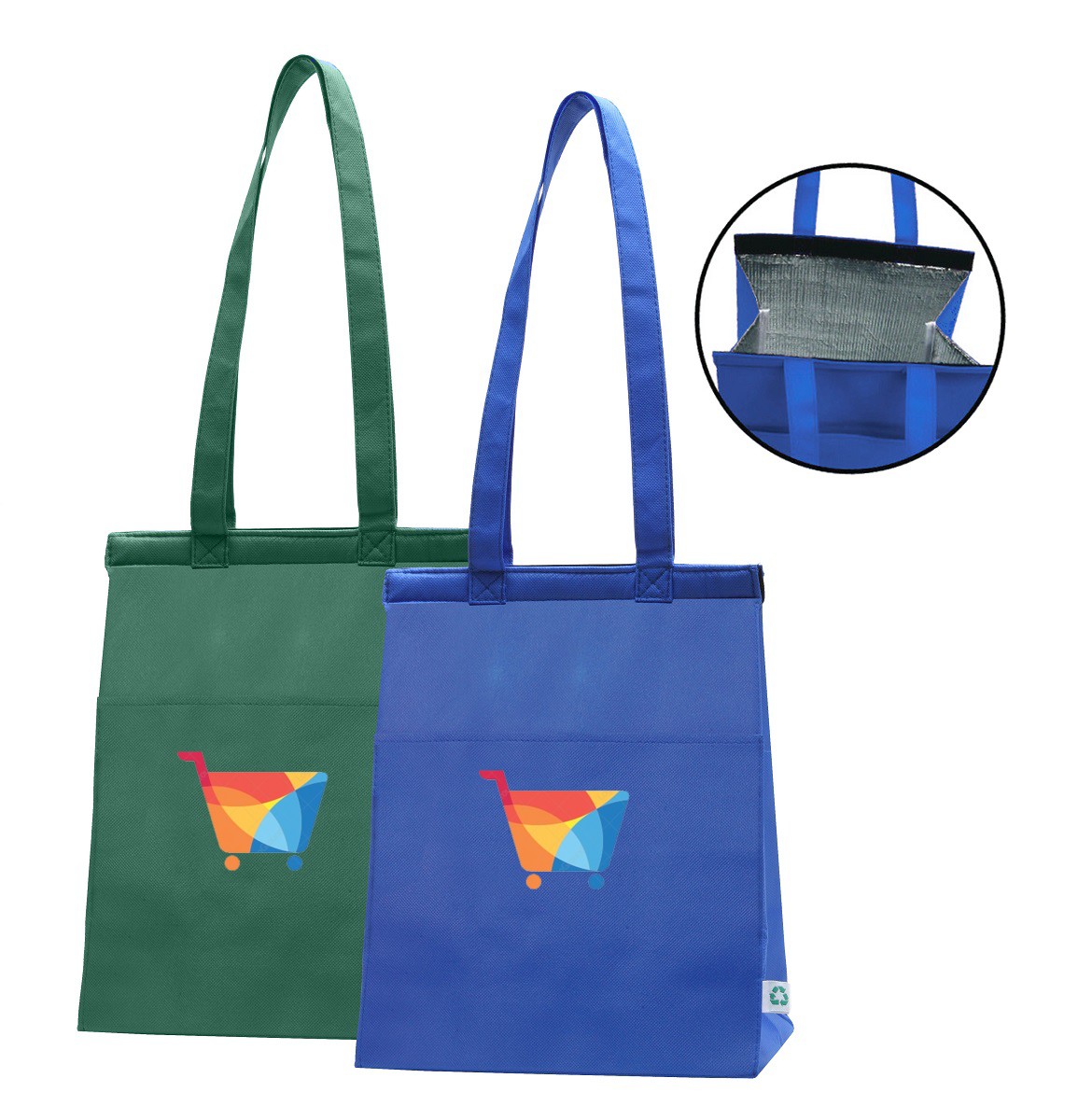 Picture of Medium Insulated Hot / Cold Cooler Tote Bag CUSTOM ONLY 1000 PC MIN
