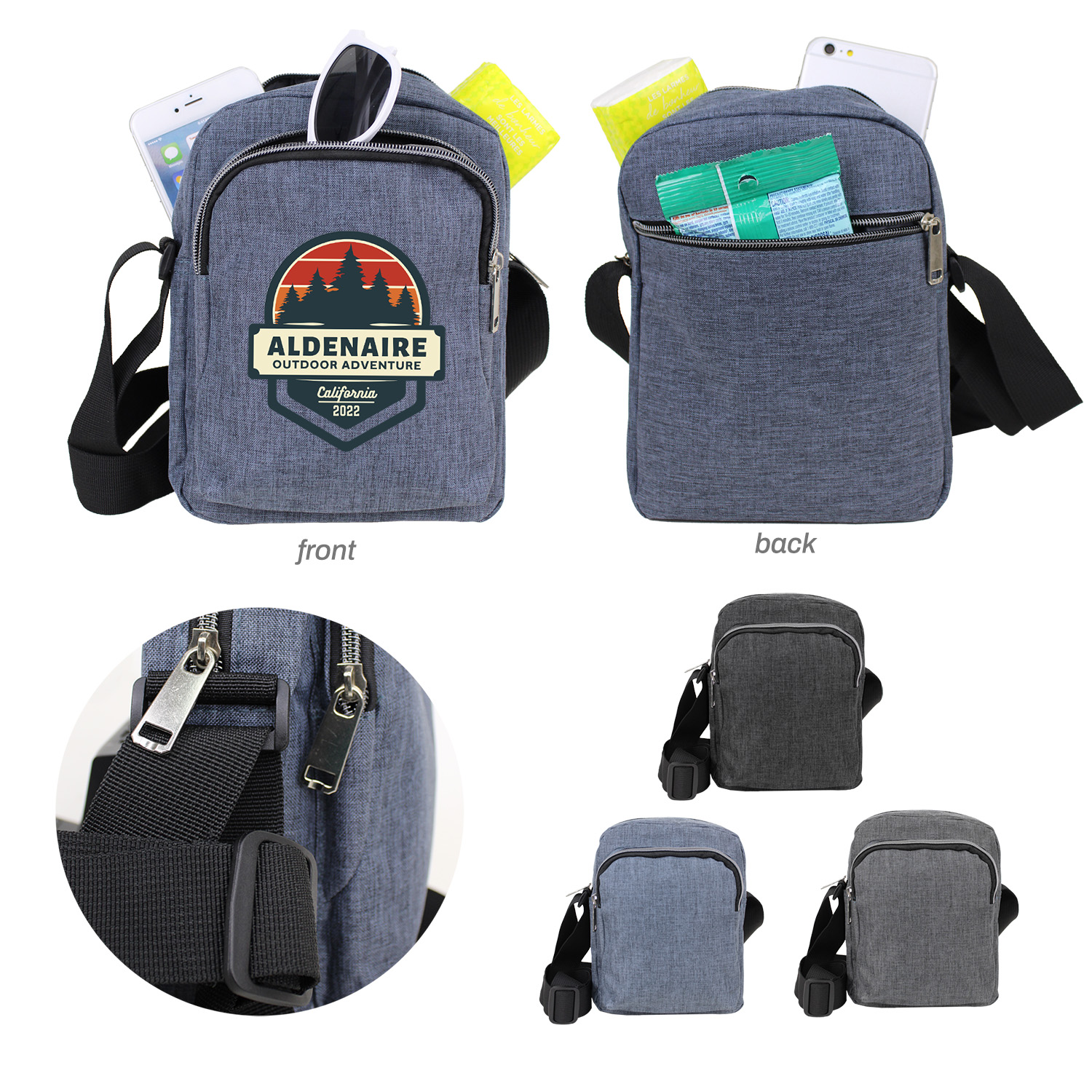 Picture of Vertical Travel Sling Bag