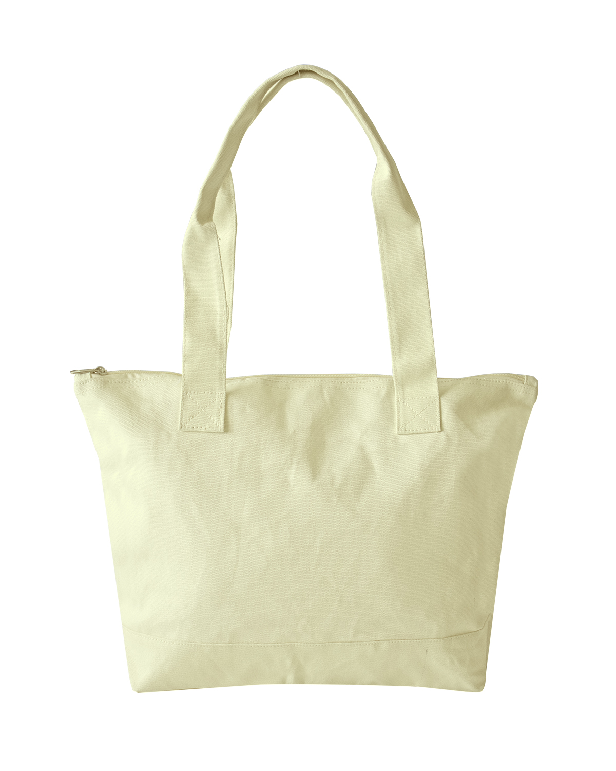 Picture of Cotton Canvas Zipper Tote (custom only 1000 pcs)