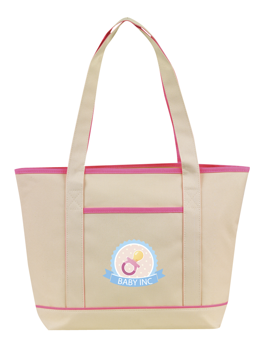 Picture of Natural Boat Tote Bag CUSTOM ONLY 1000PC MIN