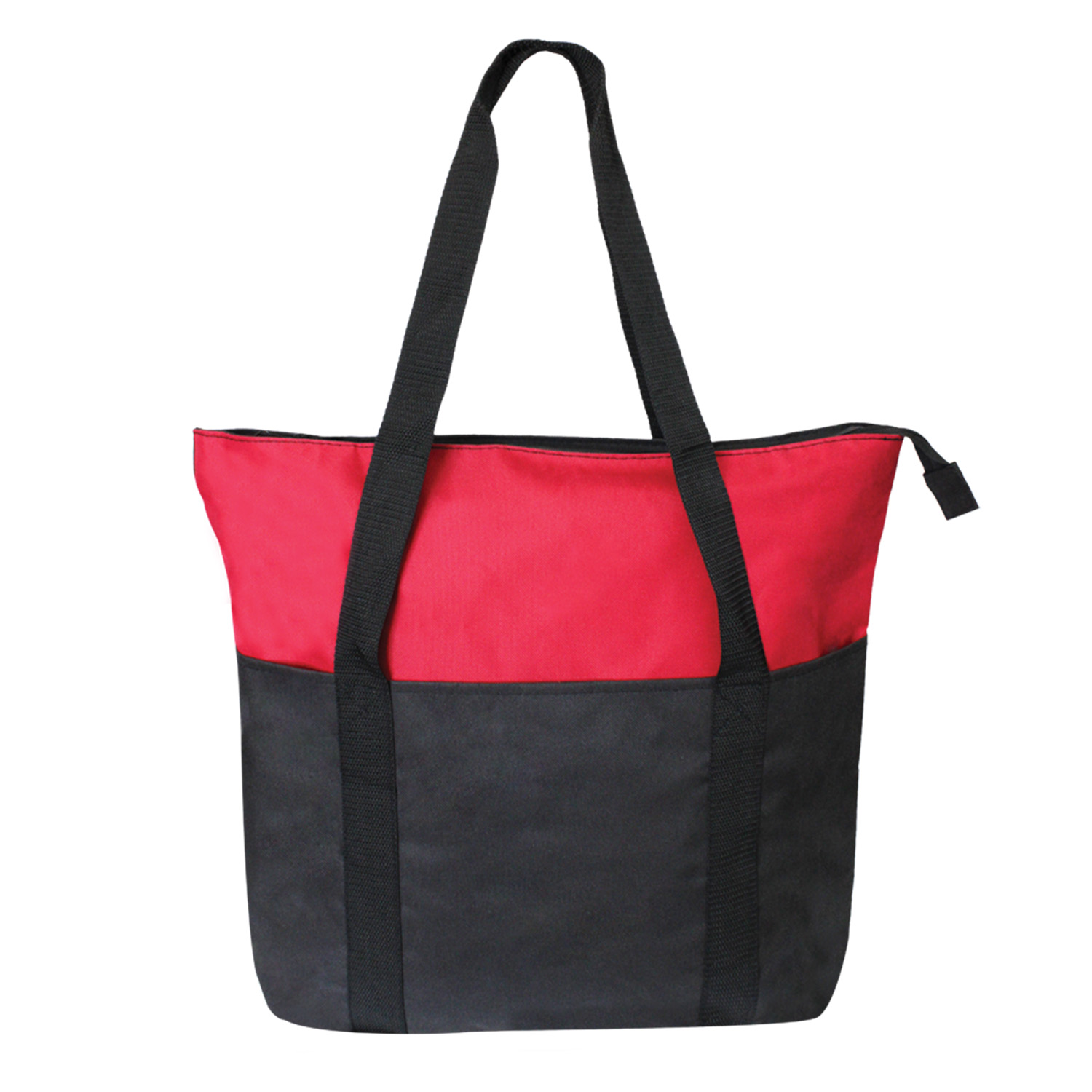 Picture of Dual Color Zipper Tote