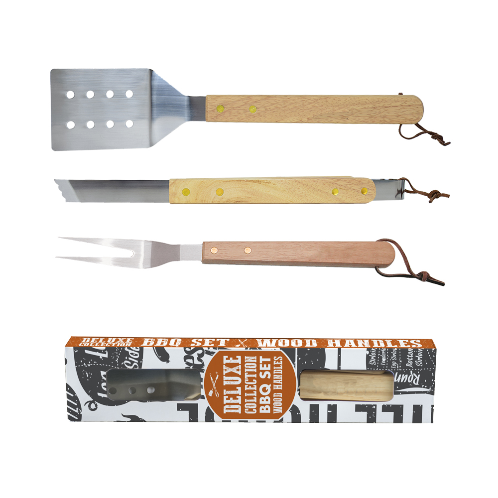 Picture of Deluxe Collection BBQ Set 3 Piece Set