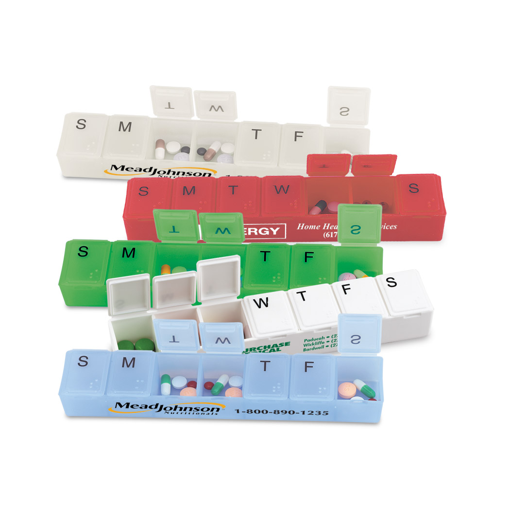 Picture of 8" Super-7 All-Week Pill Box