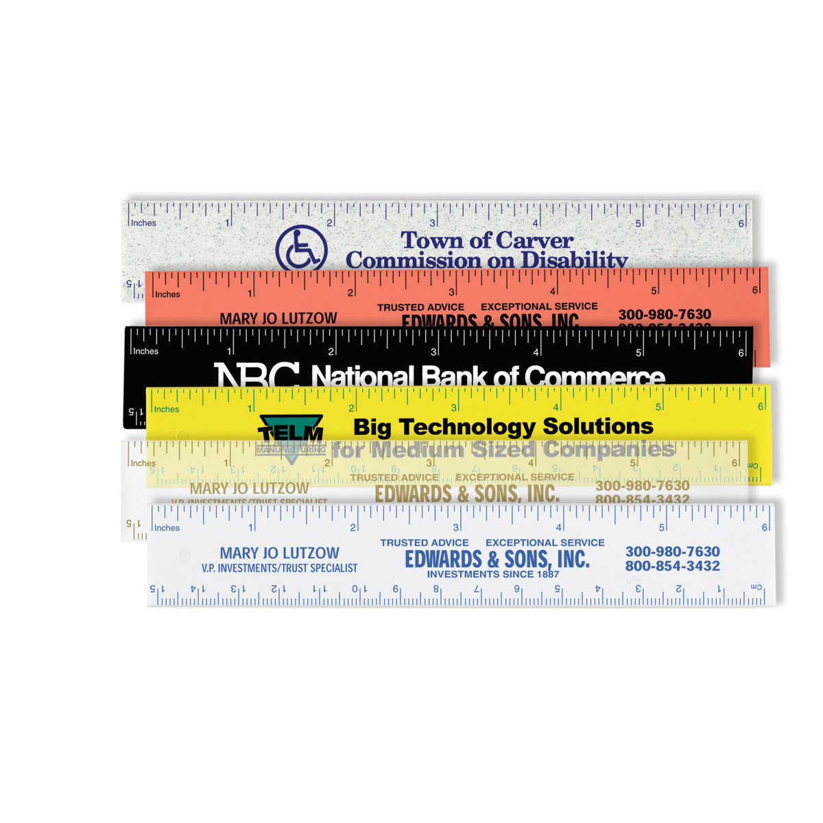 Picture of 6" Ideal Pocket Ruler