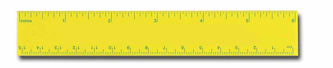 Picture of 6" Ideal Pocket Ruler