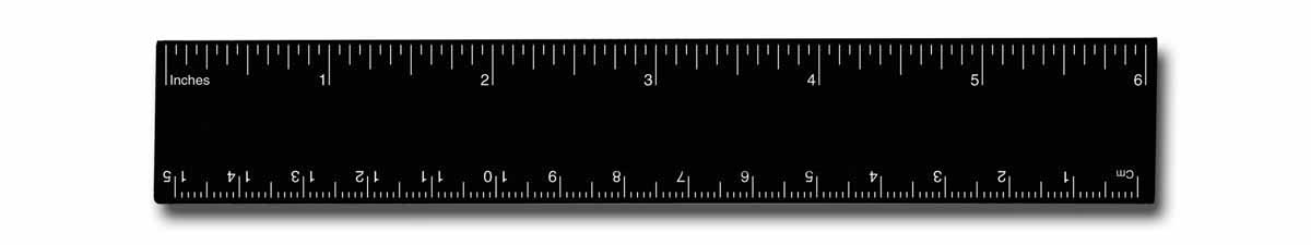 Picture of 6" Ideal Pocket Ruler