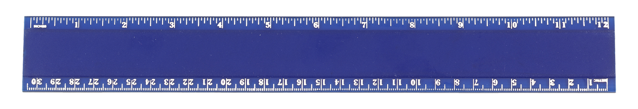Picture of 12" Pro-Scale Plastic Ruler
