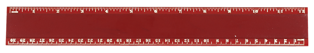 Picture of 12" Pro-Scale Plastic Ruler