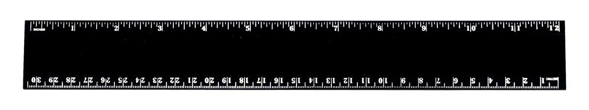 Picture of 12" Pro-Scale Plastic Ruler