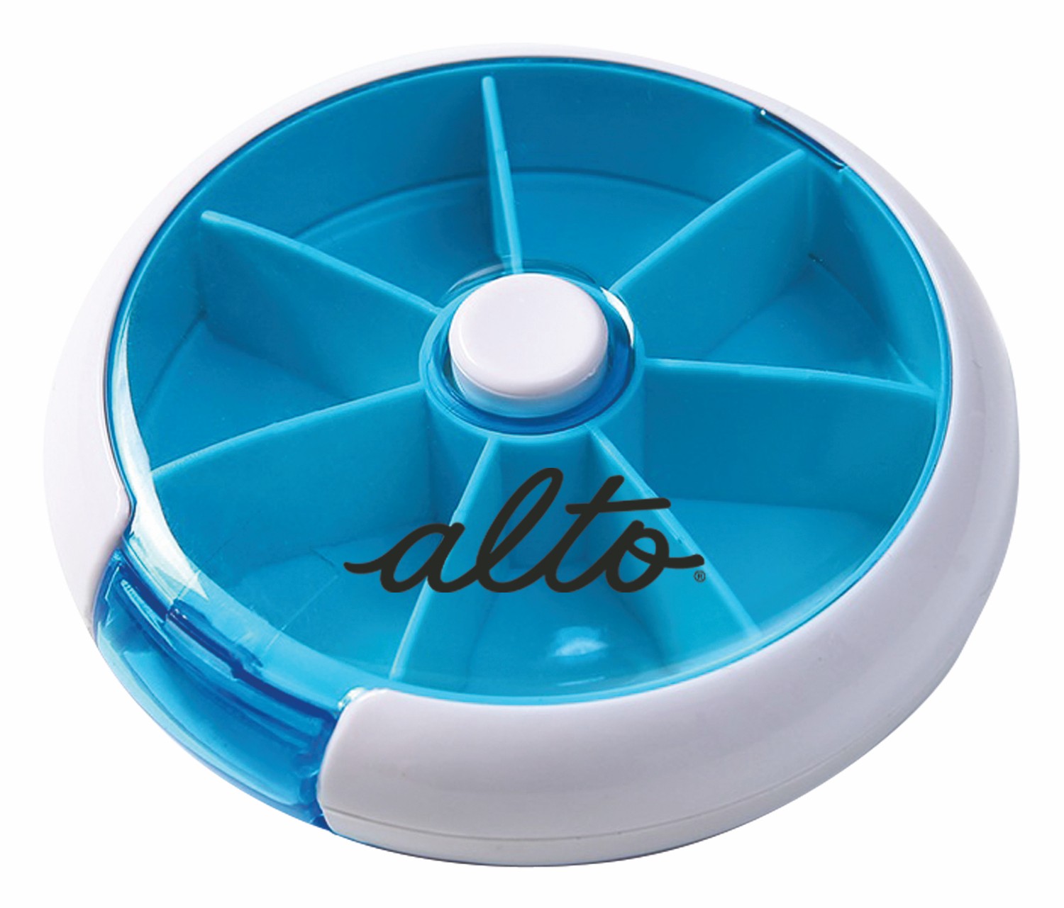 Picture of Round Push Button Pill Box