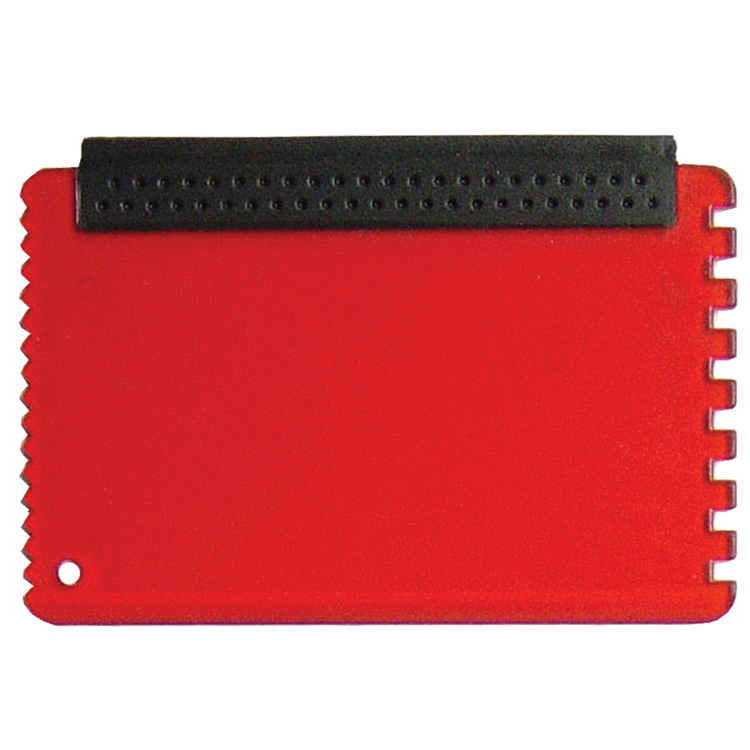 Picture of Credit Card Scraper w/Rubber Squeegee